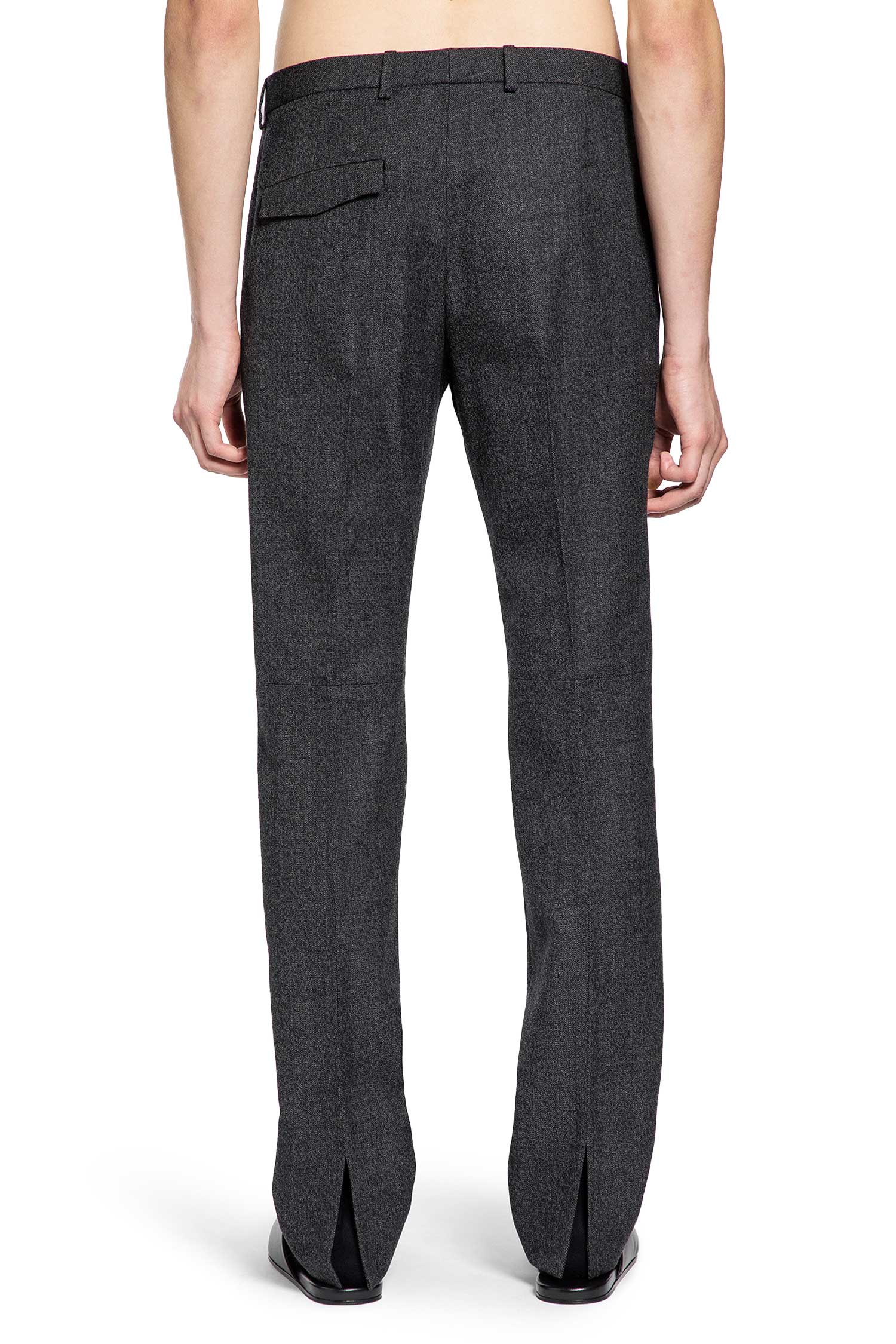 Wool Moulinè Pants