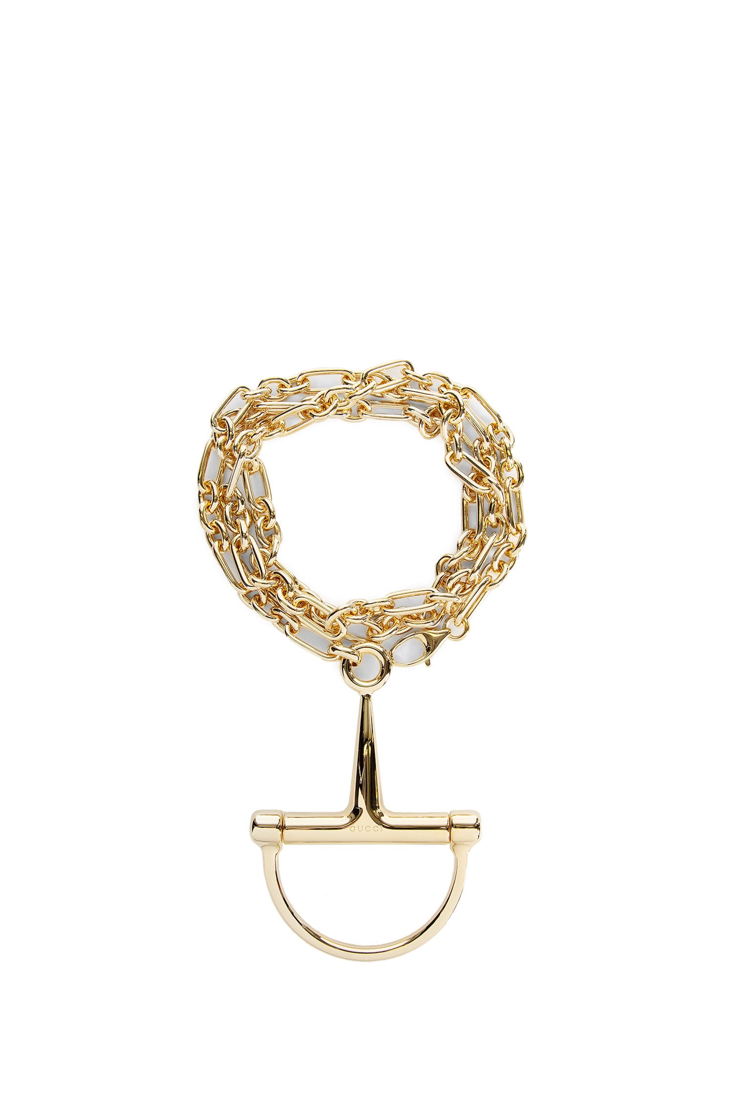 Half Horsebit Necklace