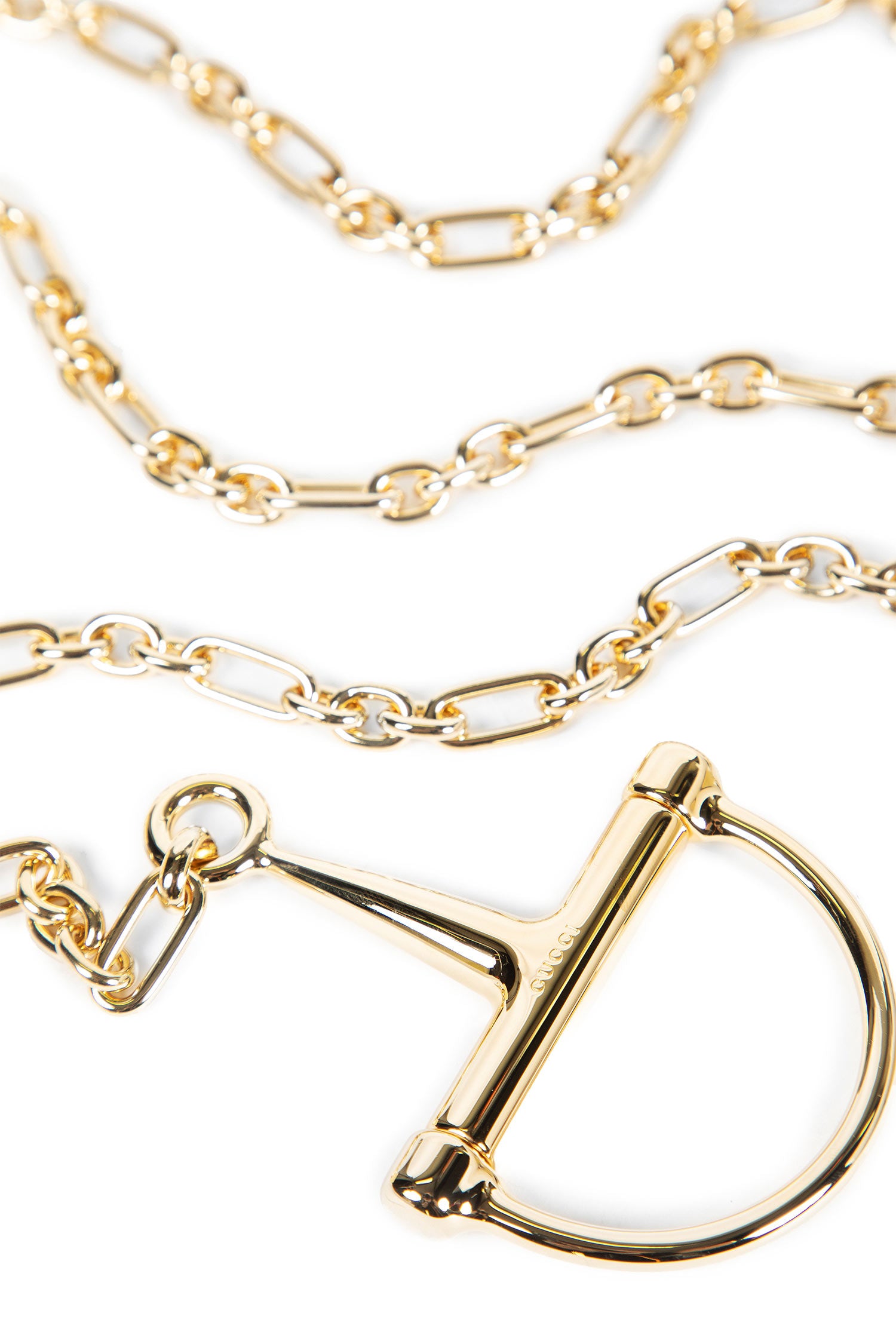 Half Horsebit Necklace