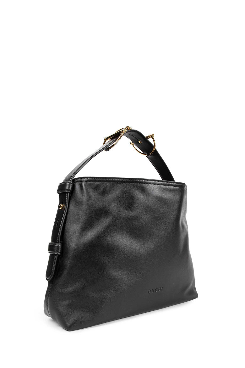 GUCCI WOMAN BLACK SHOULDER BAGS