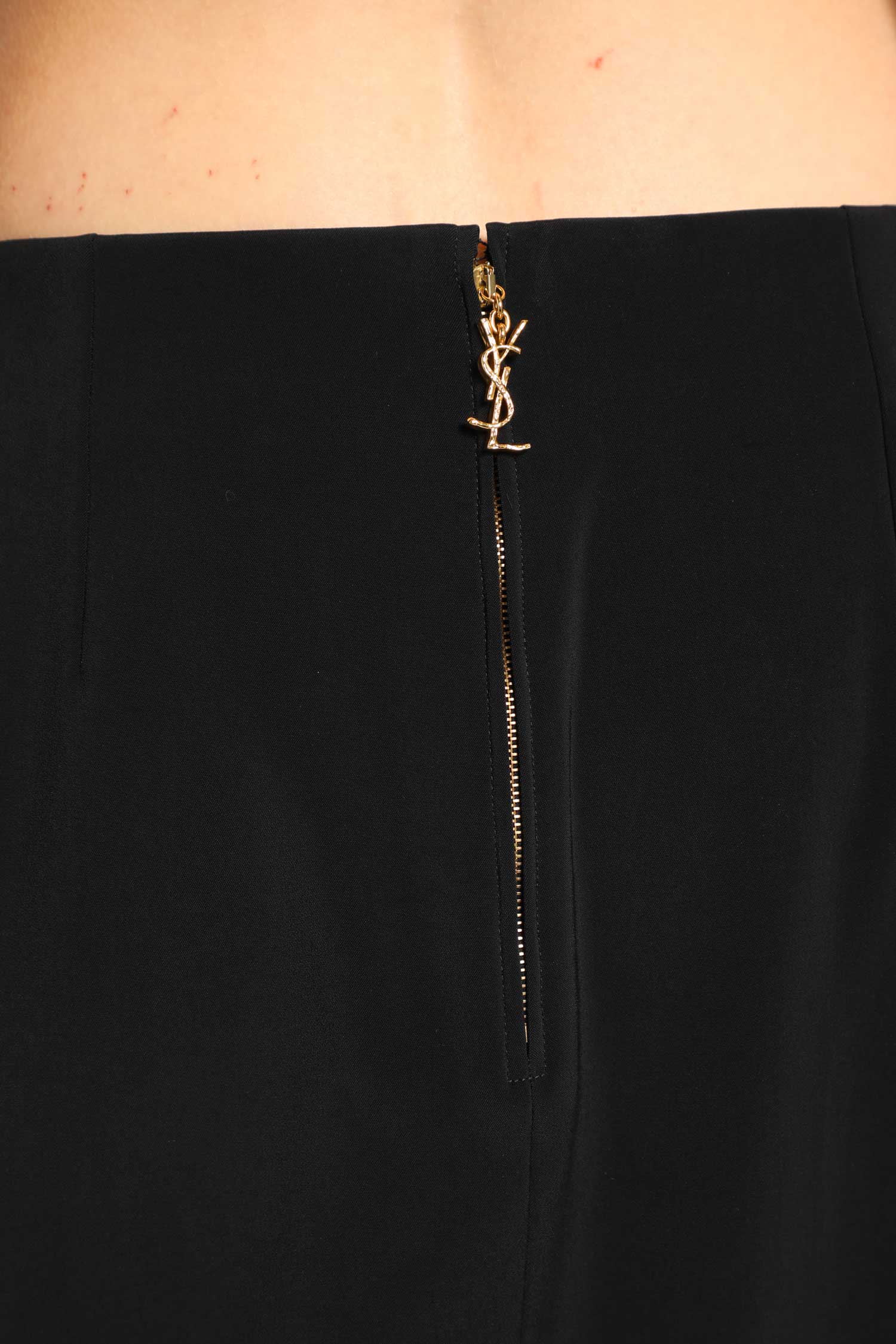 Cassandre Pencil Skirt in Satin