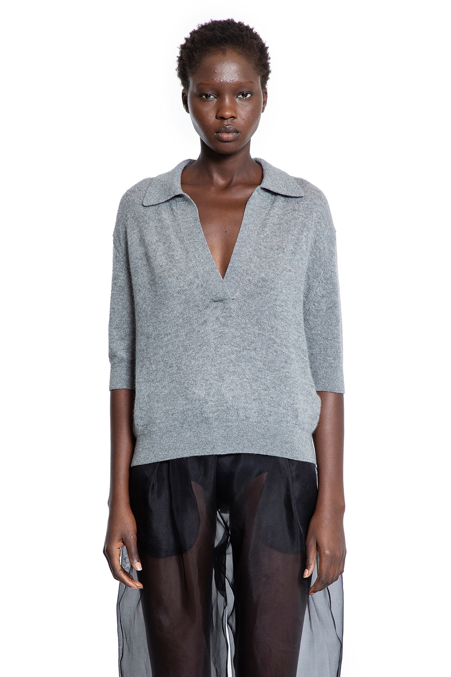 Shrunken Jo Knit Polo - Antonioli.eu
