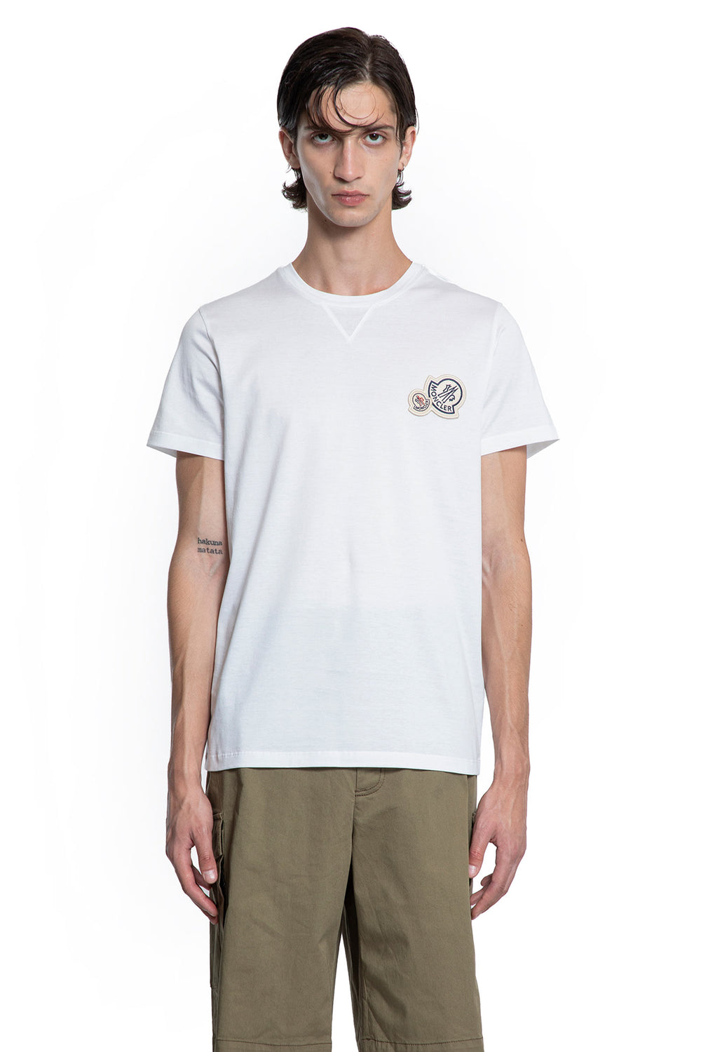 Logo Patch Cotton Piqué Polo Shirt - Antonioli.eu
