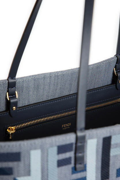 Roll Large FF Canvas Shopper - Antonioli.eu