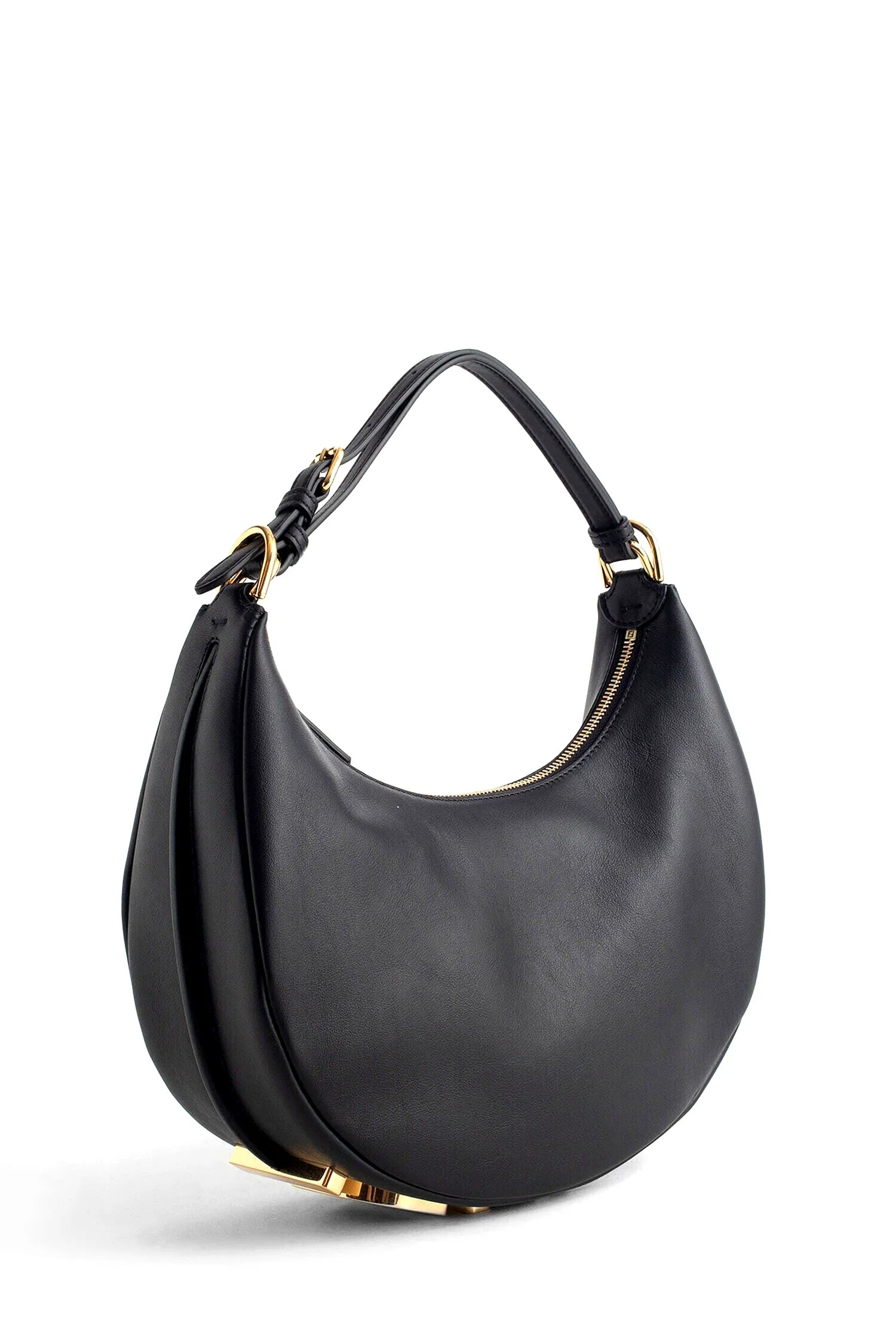 FENDI WOMAN BLACK SHOULDER BAGS - Antonioli.eu