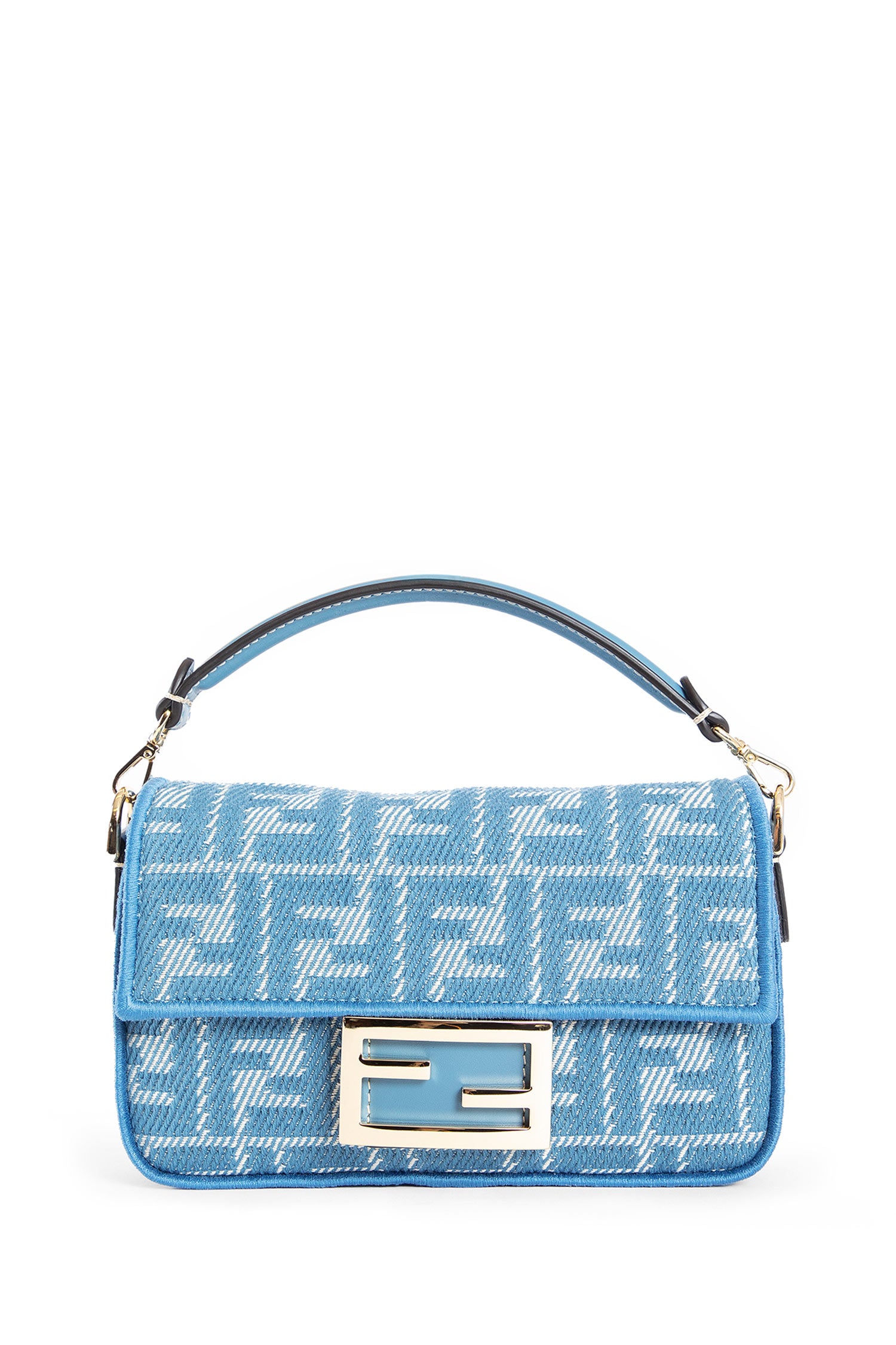 FENDI WOMAN BLUE MINI BAGS
