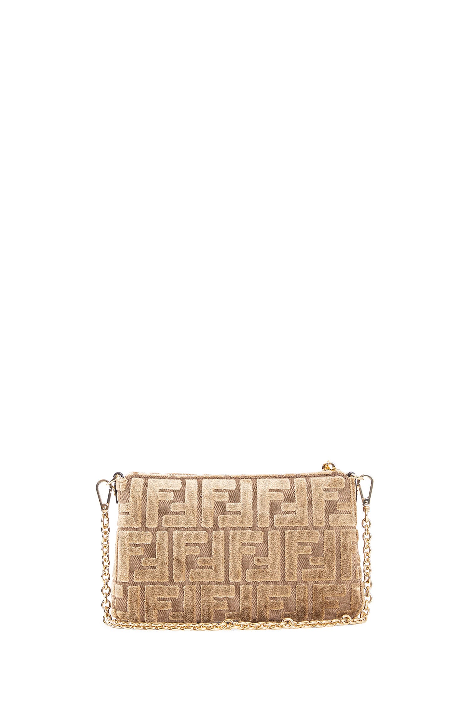 FF Velvet Baguette Pouch