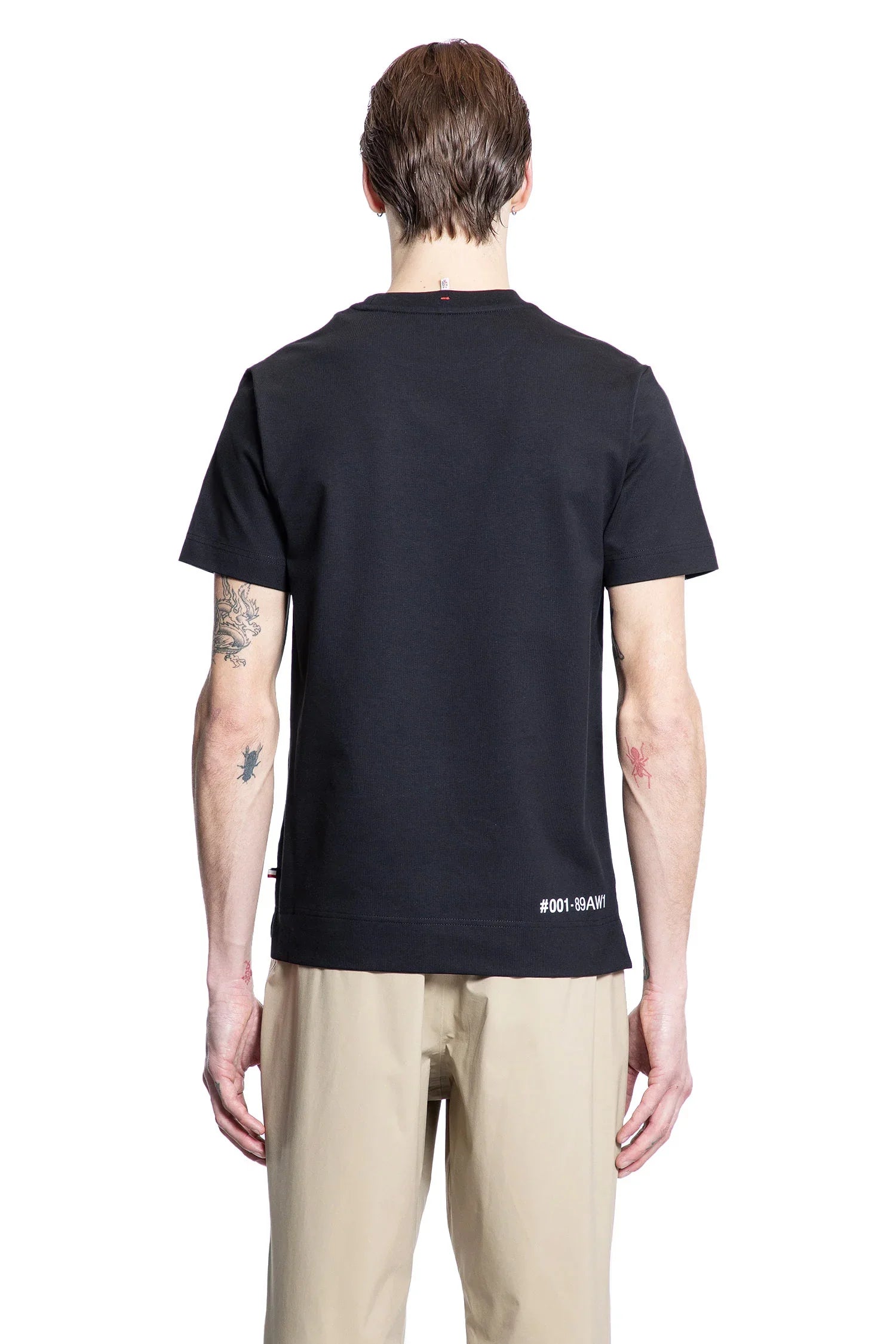 Coordinates Logo Cotton T-Shirt - Antonioli.eu