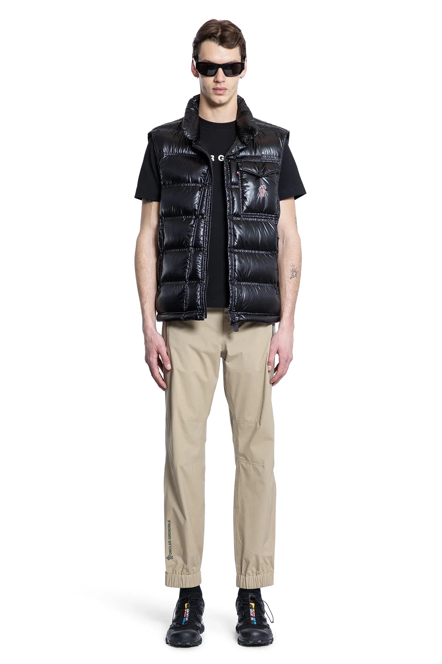 Coordinates Logo Cotton T-Shirt - Antonioli.eu