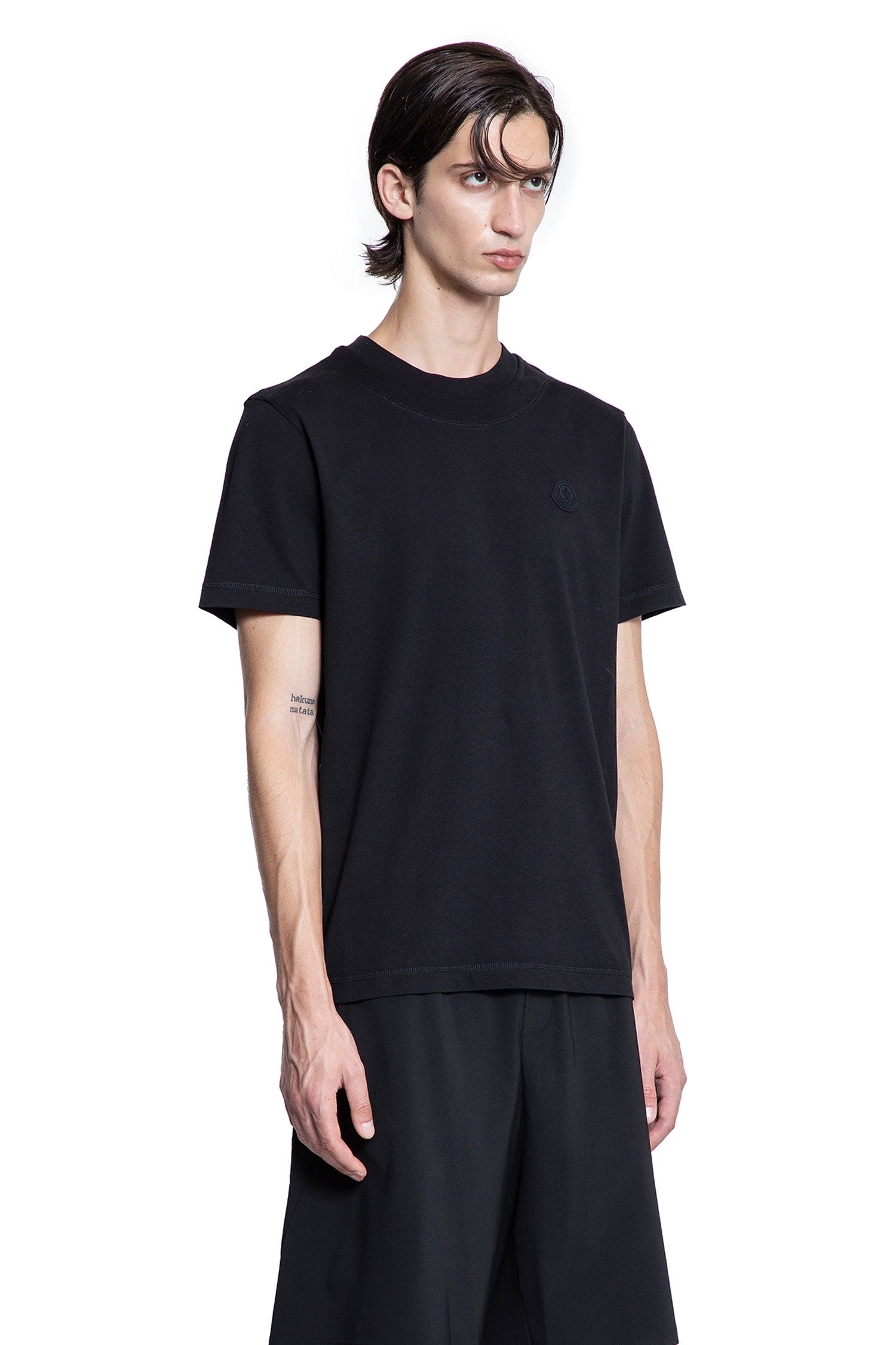 Logo Patch Cotton T-Shirt - Antonioli.eu