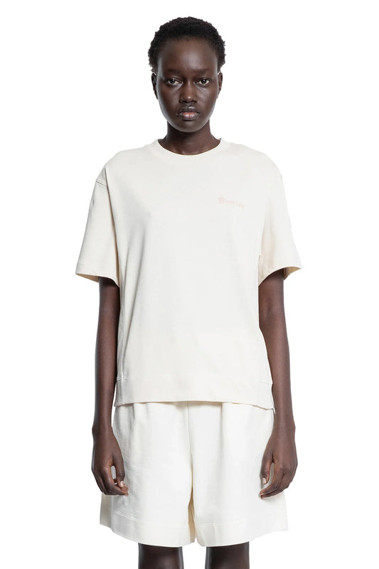 Embossed Logo Cotton T-Shirt - Antonioli.eu