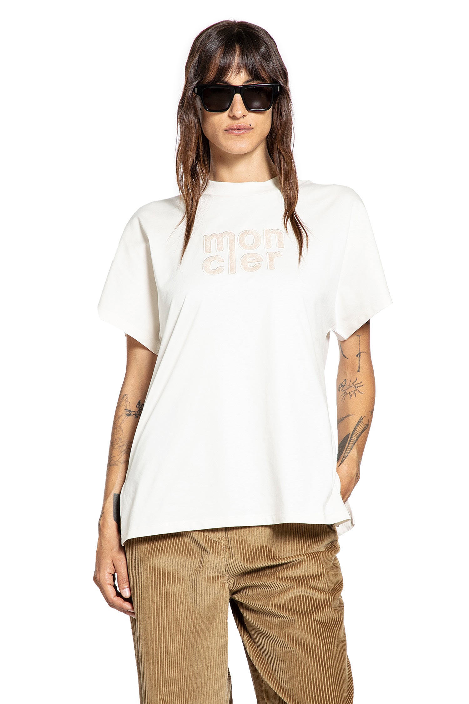 Teddy Logo Cotton T-Shirt - Antonioli.eu