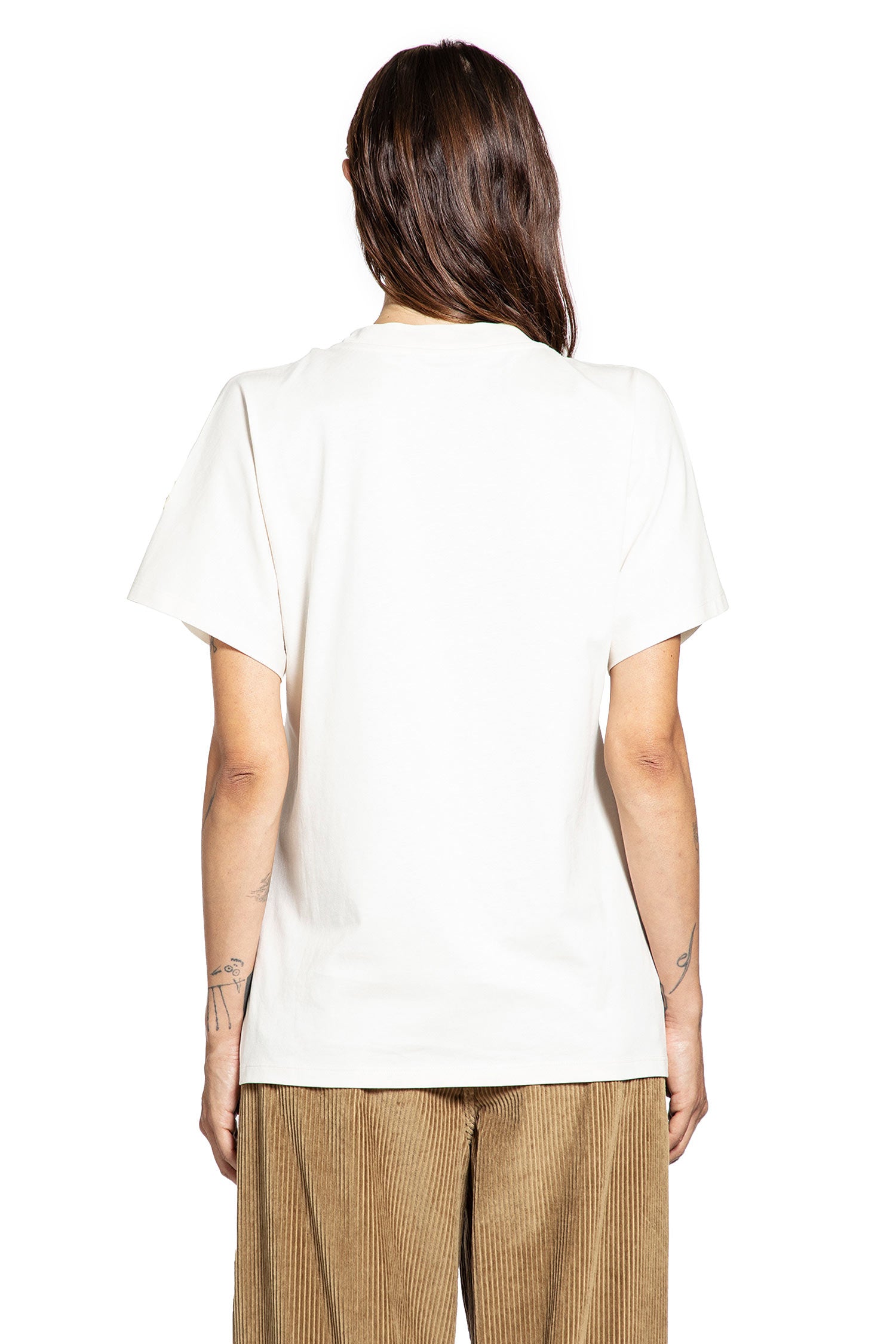 Teddy Logo Cotton T-Shirt