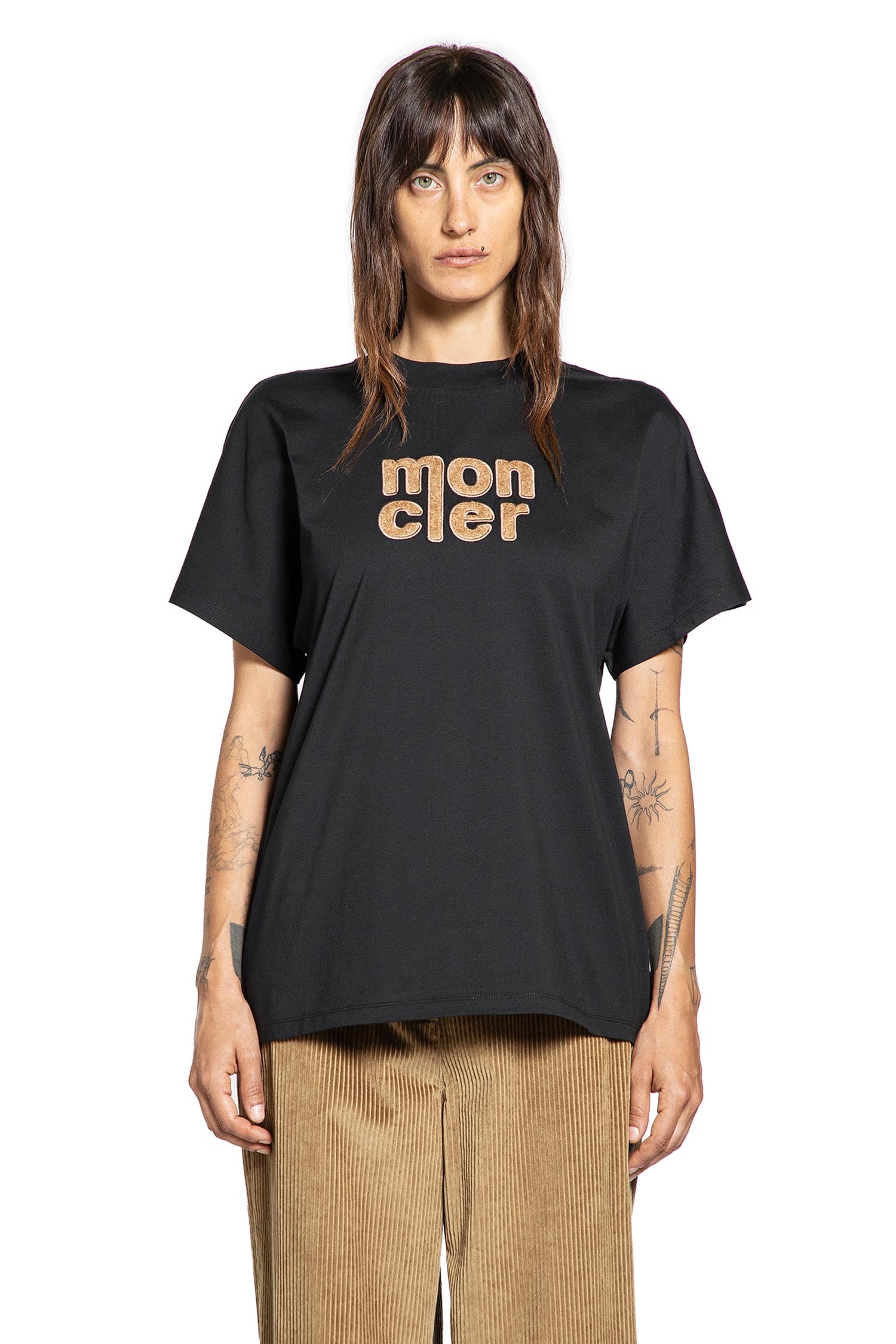 Teddy Logo Cotton T-Shirt