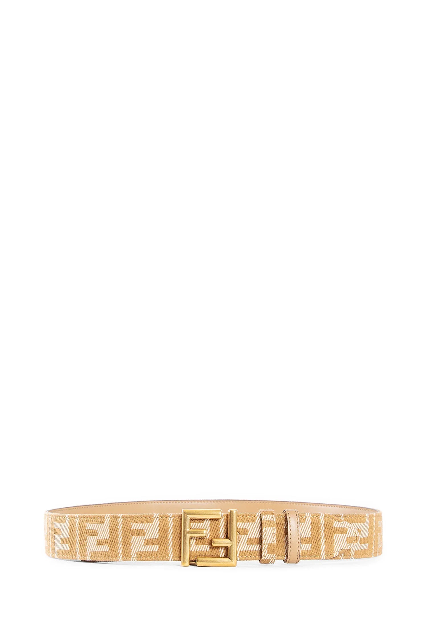 Leather and FF Jacquard Reversible Belt - Antonioli.eu