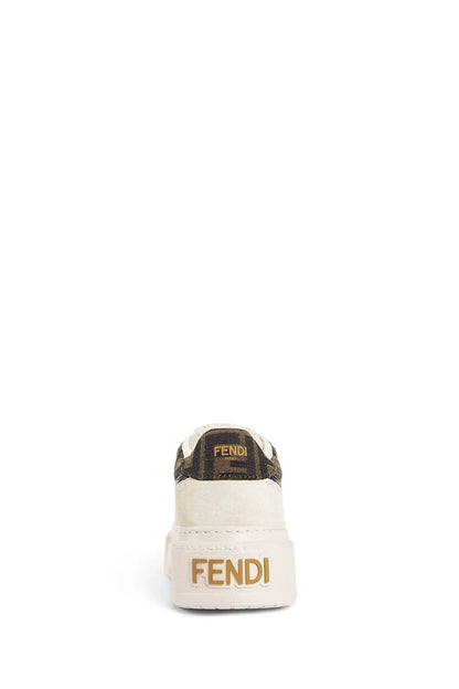 Match canvas and suede platform sneakers - Antonioli.eu
