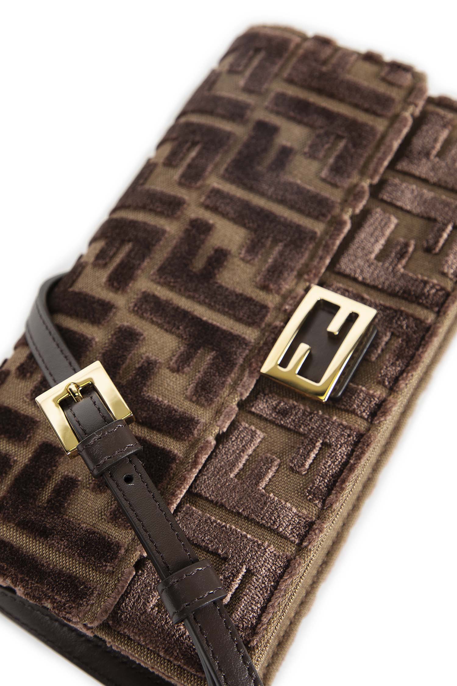 FENDI WOMAN BROWN MINI BAGS