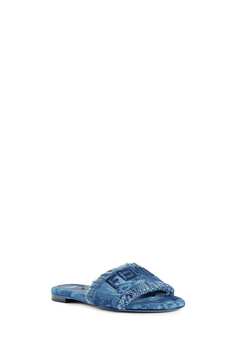 Sunshine FF Denim Slides - Antonioli.eu