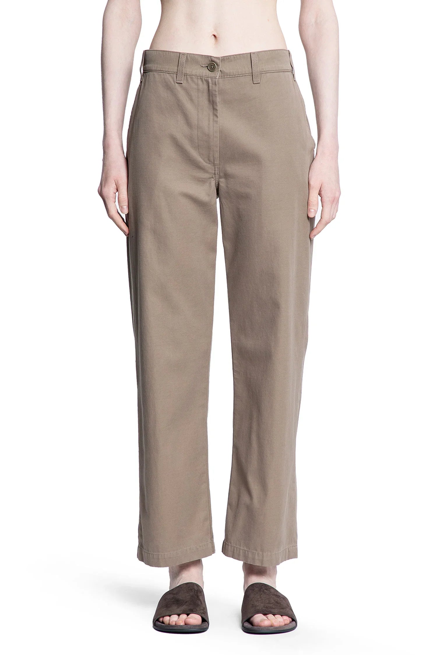 Zalenka Pants in Cotton and Cashmere - Antonioli.eu