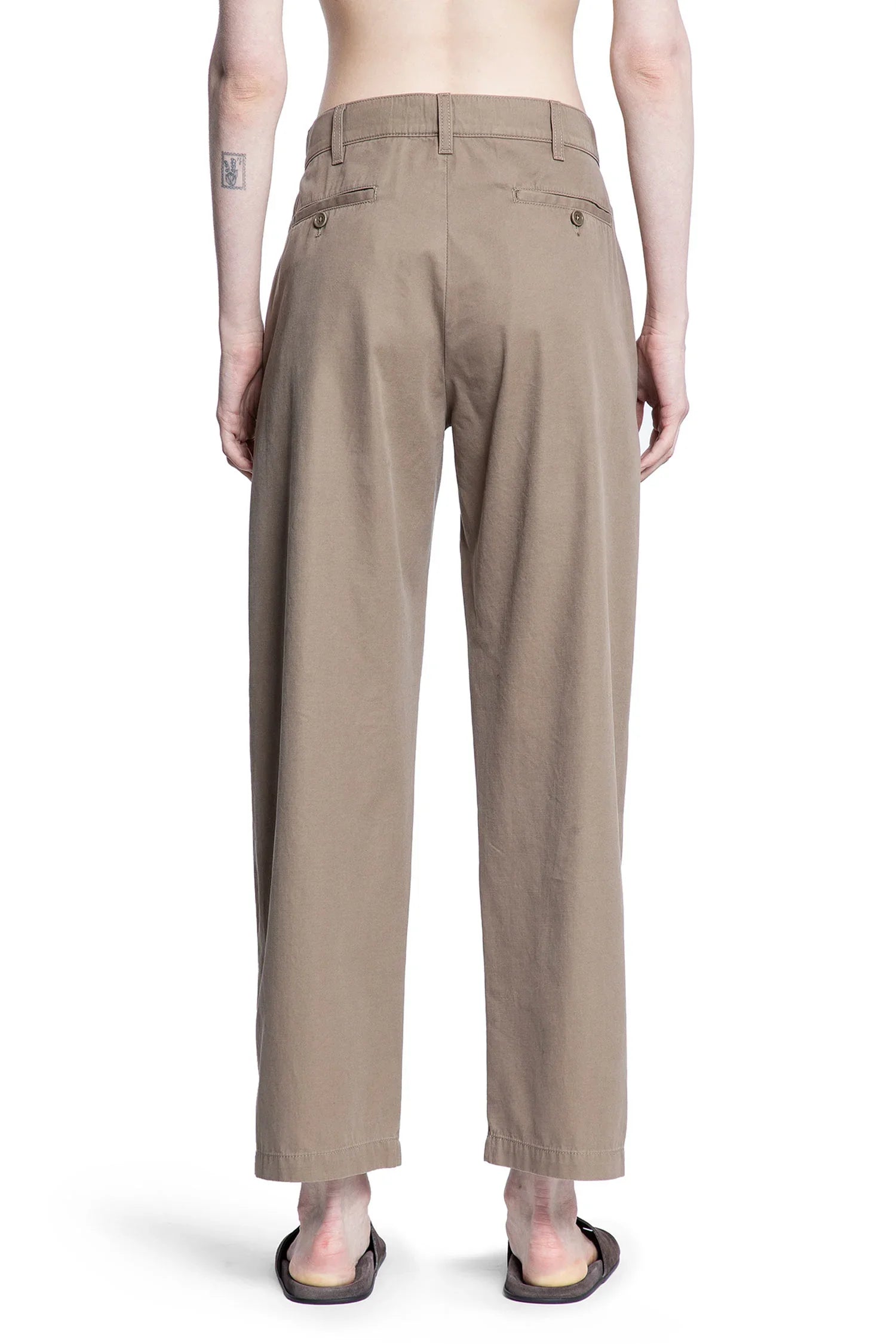 Zalenka Pants in Cotton and Cashmere - Antonioli.eu