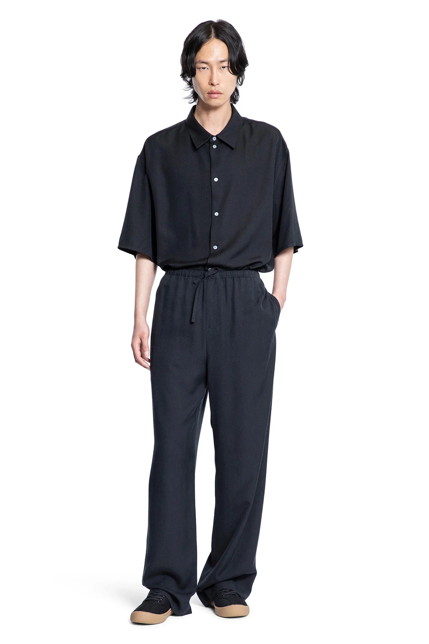 THE ROW MAN BLACK TROUSERS - Antonioli.eu