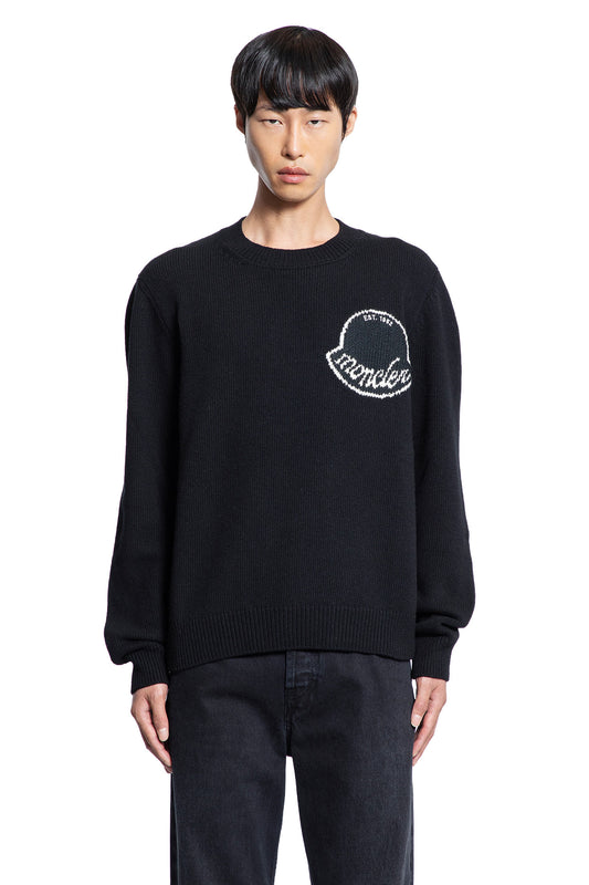 Logo Jacquard Wool Sweater - Antonioli.eu