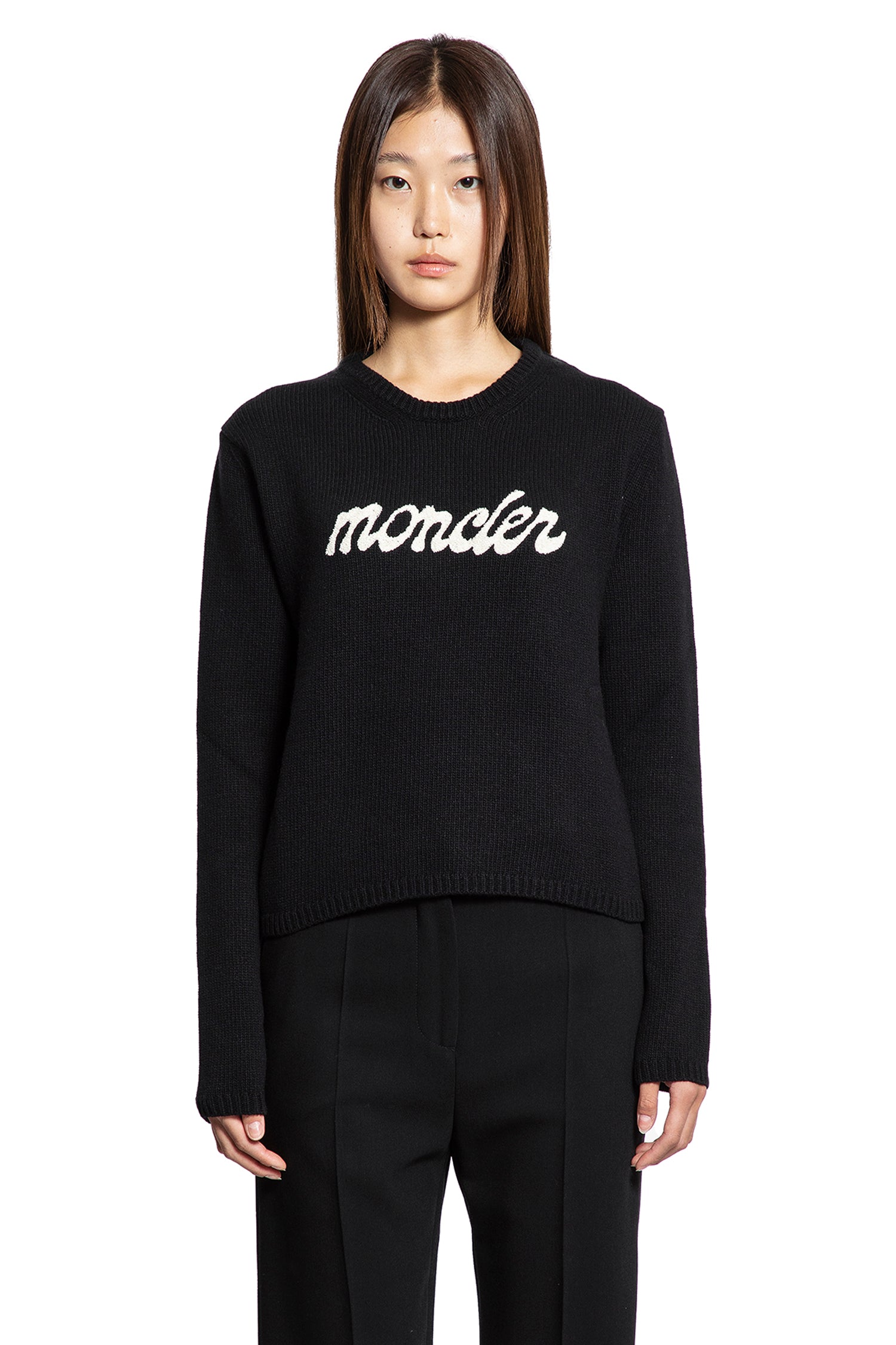 Embroidered Sweater in Wool and Cashmere - Antonioli.eu