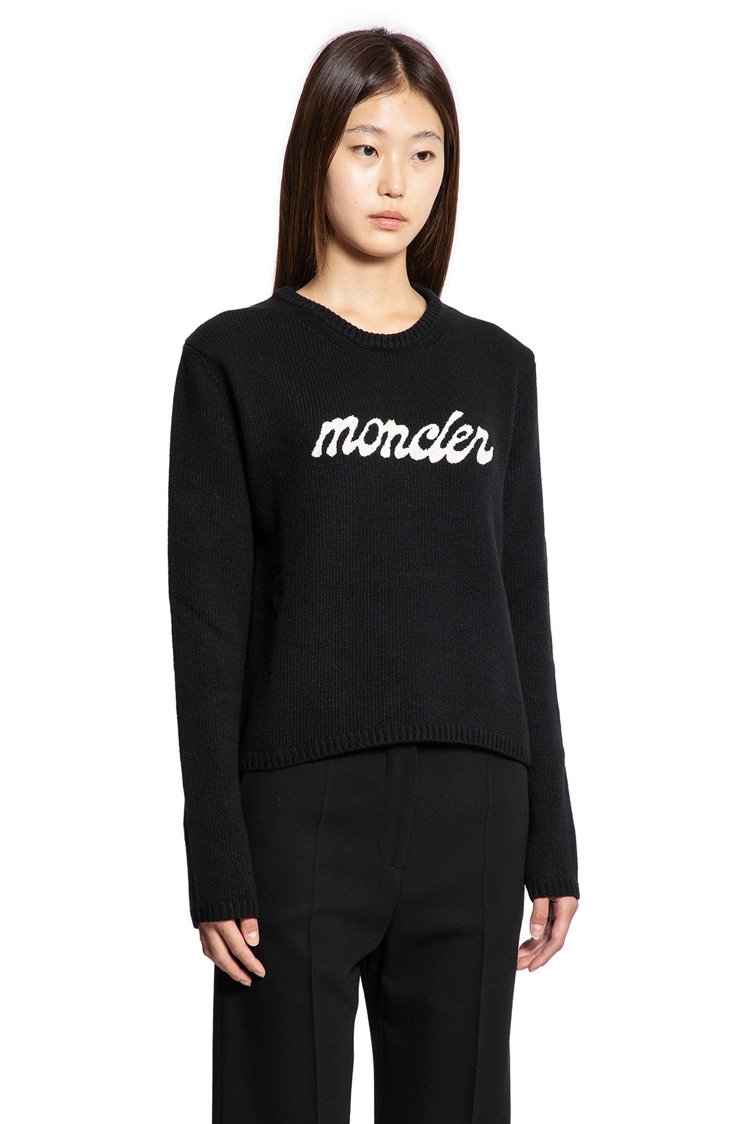 Embroidered Sweater in Wool and Cashmere - Antonioli.eu