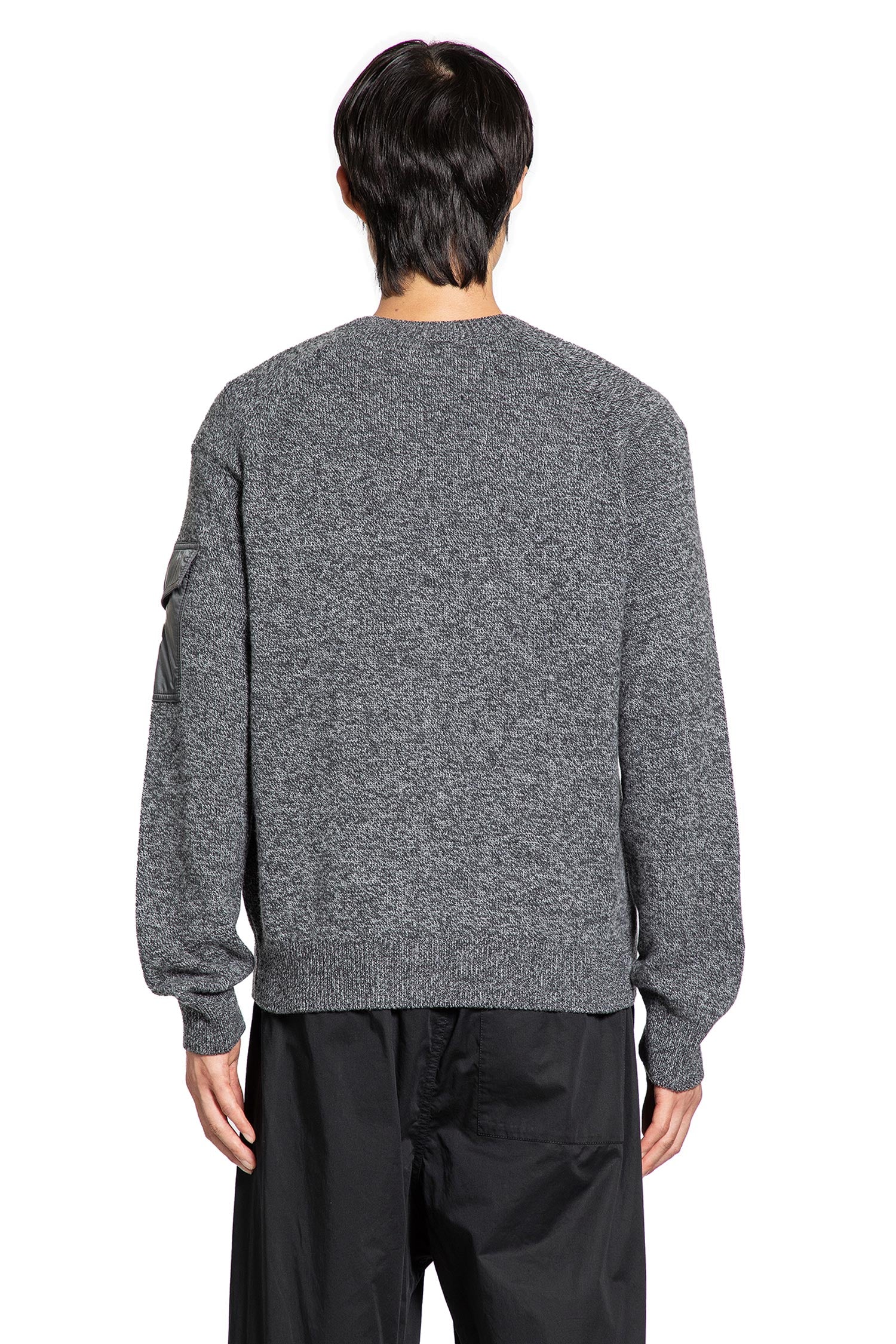 Mouliné Wool and Cashmere Sweater