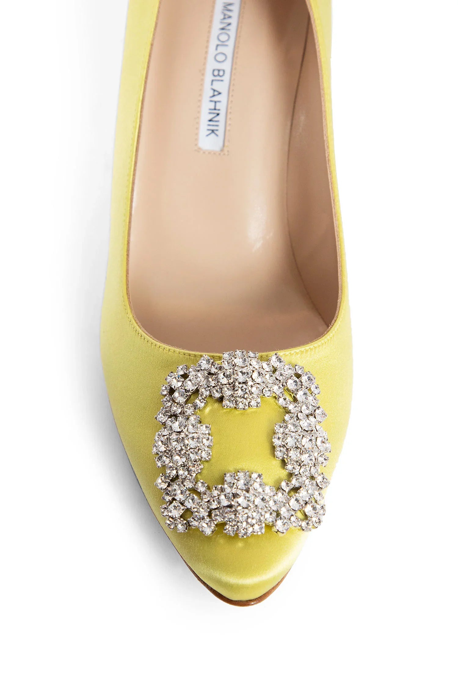 Hangisi Satin Jewel Buckle Pumps - Antonioli.eu