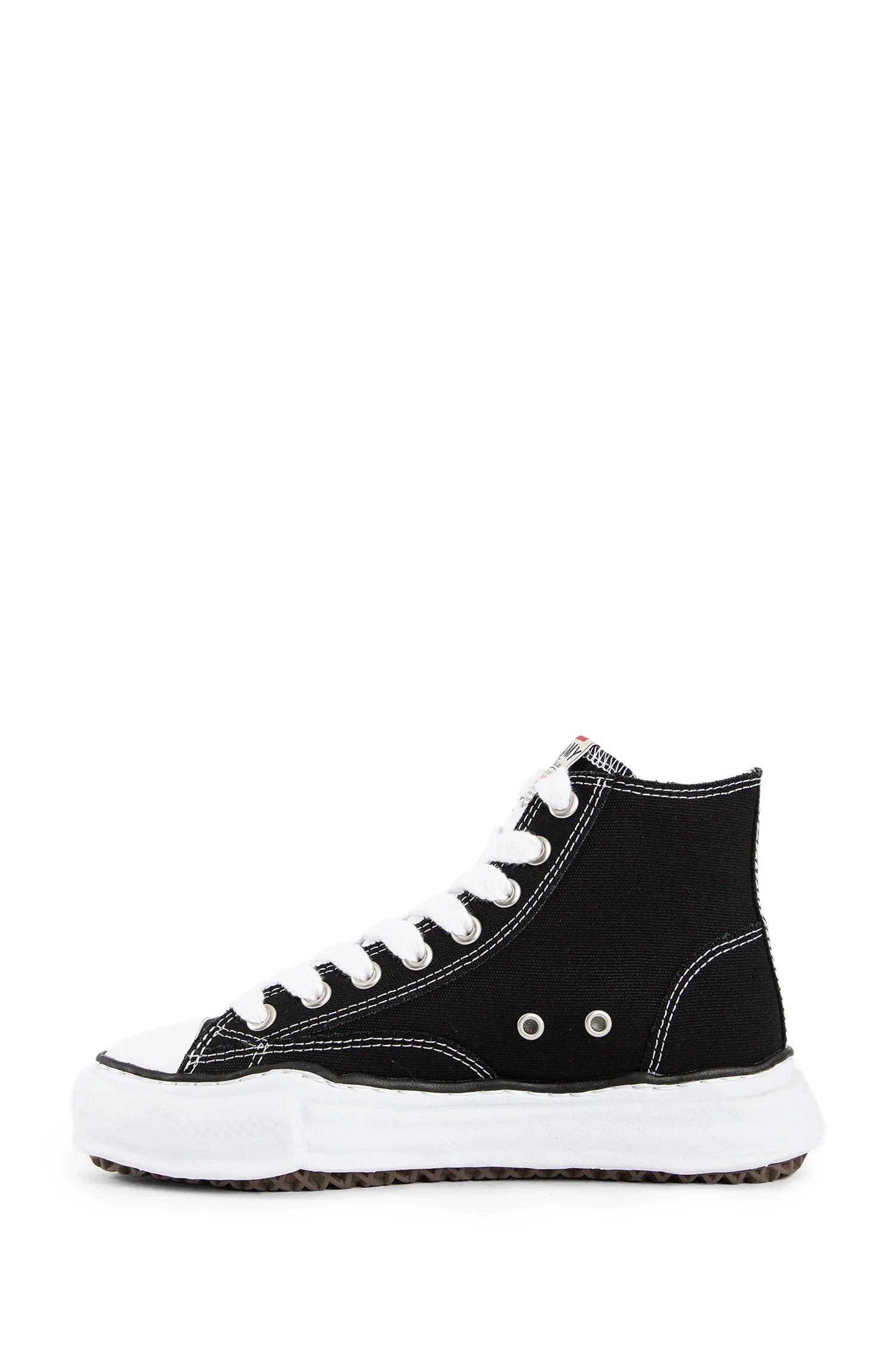 MAISON MIHARA YASUHIRO MAN BLACK SNEAKERS - Antonioli.eu