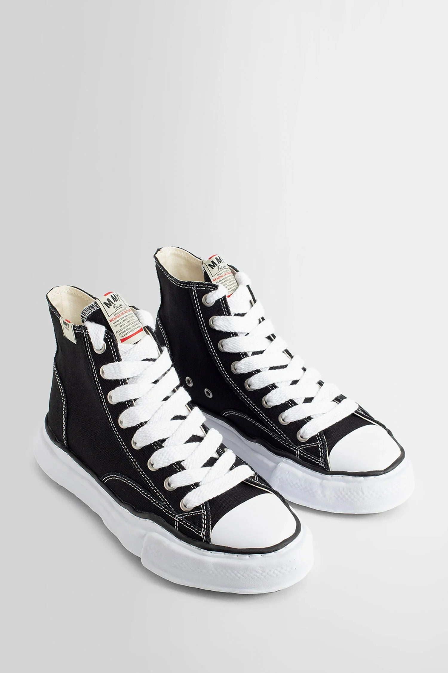 MAISON MIHARA YASUHIRO MAN BLACK SNEAKERS - Antonioli.eu