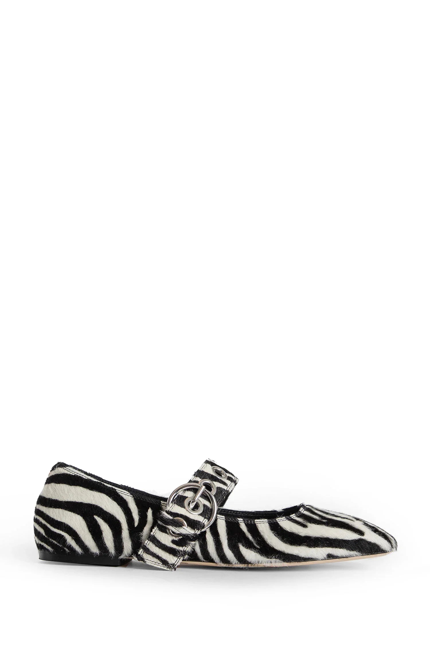 AEYDE WOMAN BLACK&WHITE FLATS - Antonioli.eu