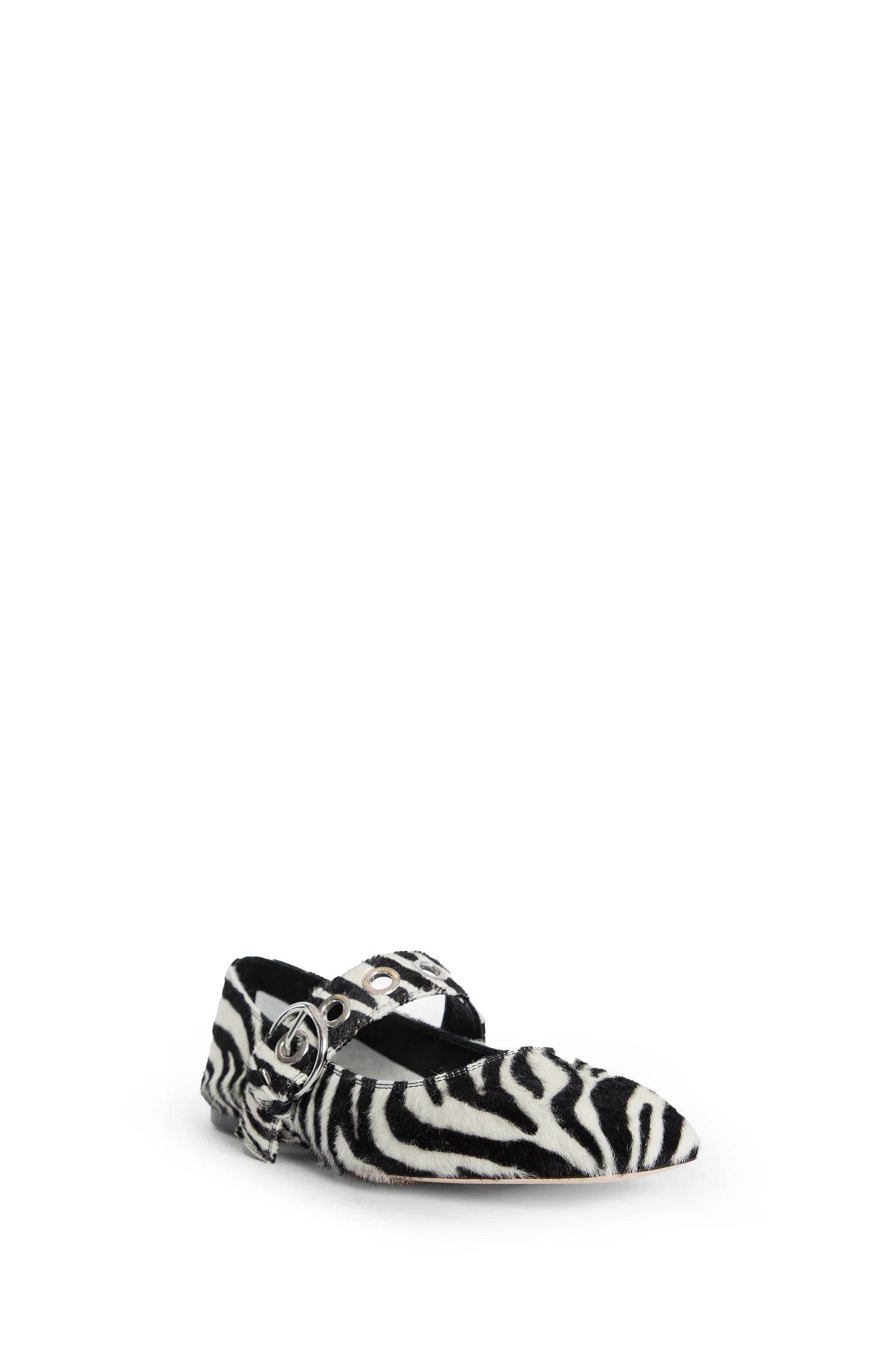 AEYDE WOMAN BLACK&WHITE FLATS - Antonioli.eu