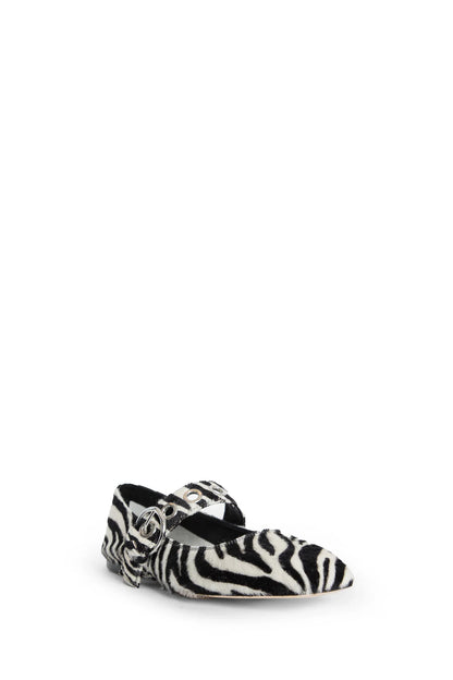 Uma Eyelet Ponyhair Mary-Janes - Antonioli.eu