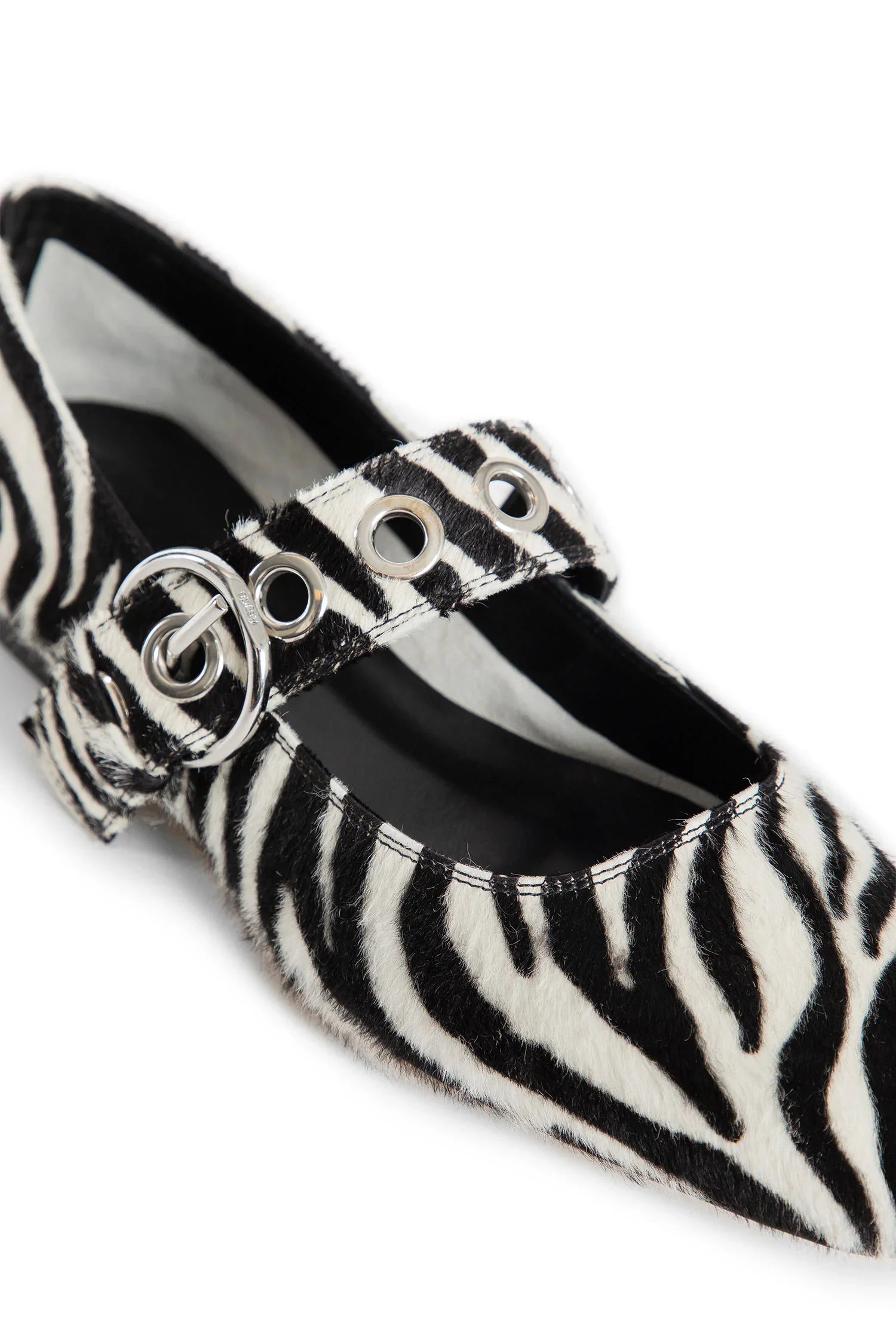 AEYDE WOMAN BLACK&WHITE FLATS - Antonioli.eu