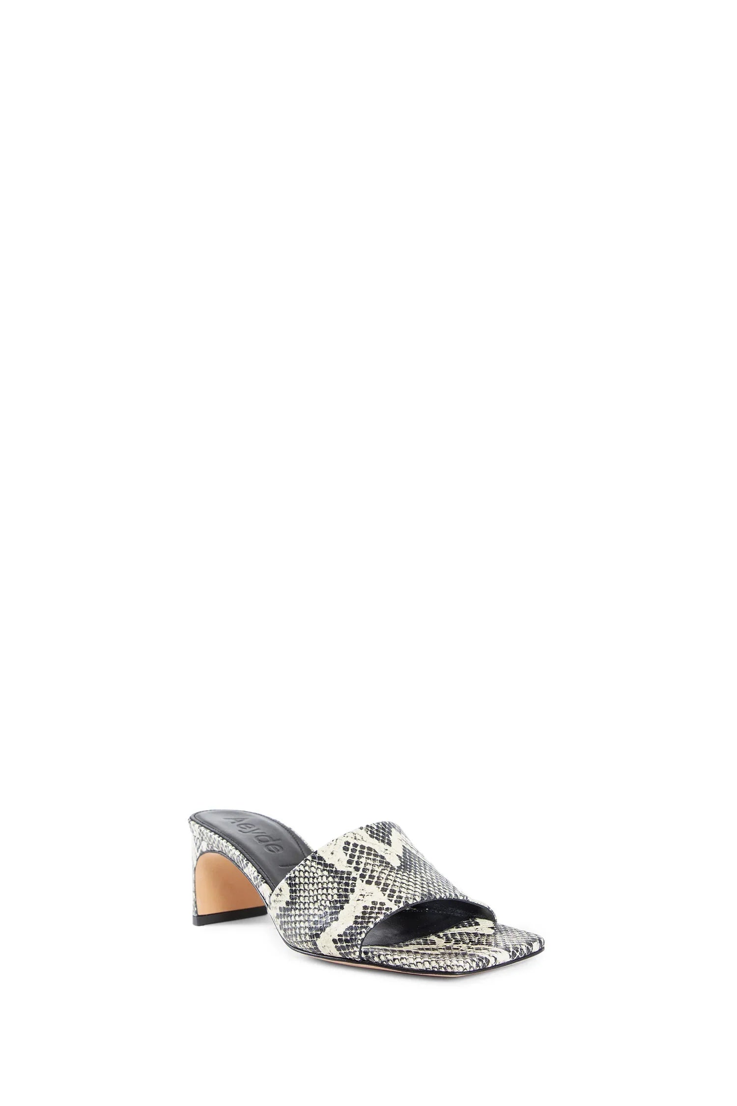 Jeanie snake print mules - Antonioli.eu