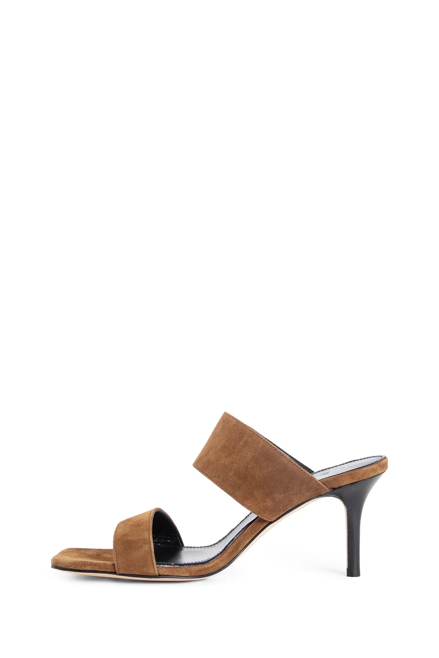 Varvara suede leather mules - Antonioli.eu