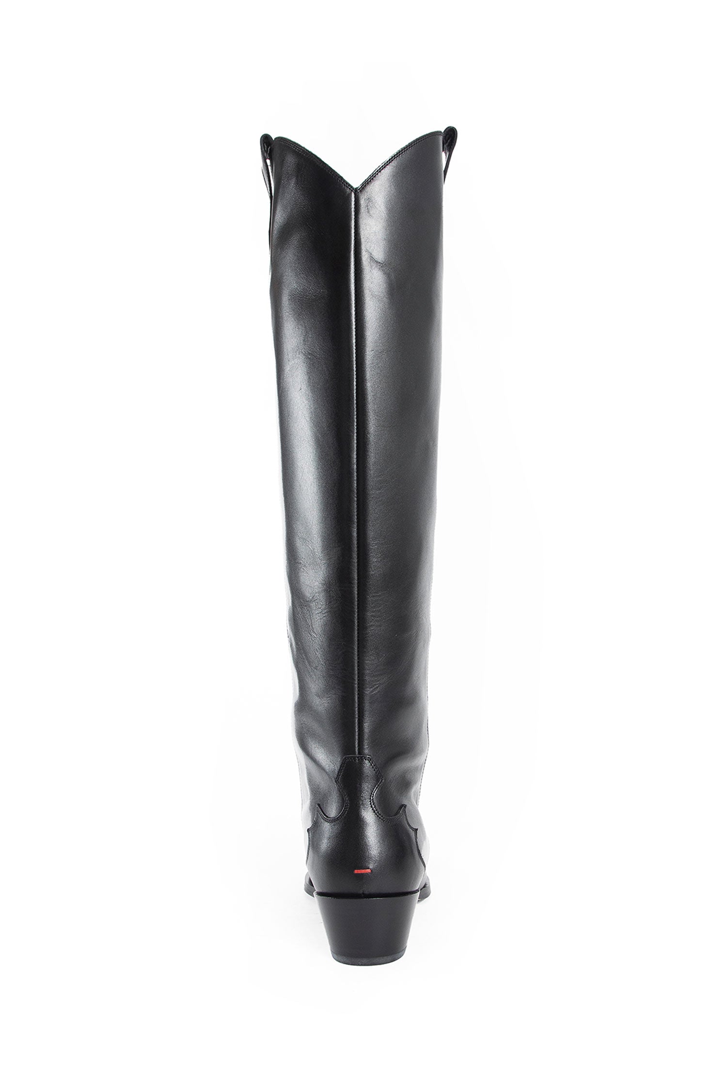 Aruna Leather Knee-High Cowboy Boots - Antonioli.eu