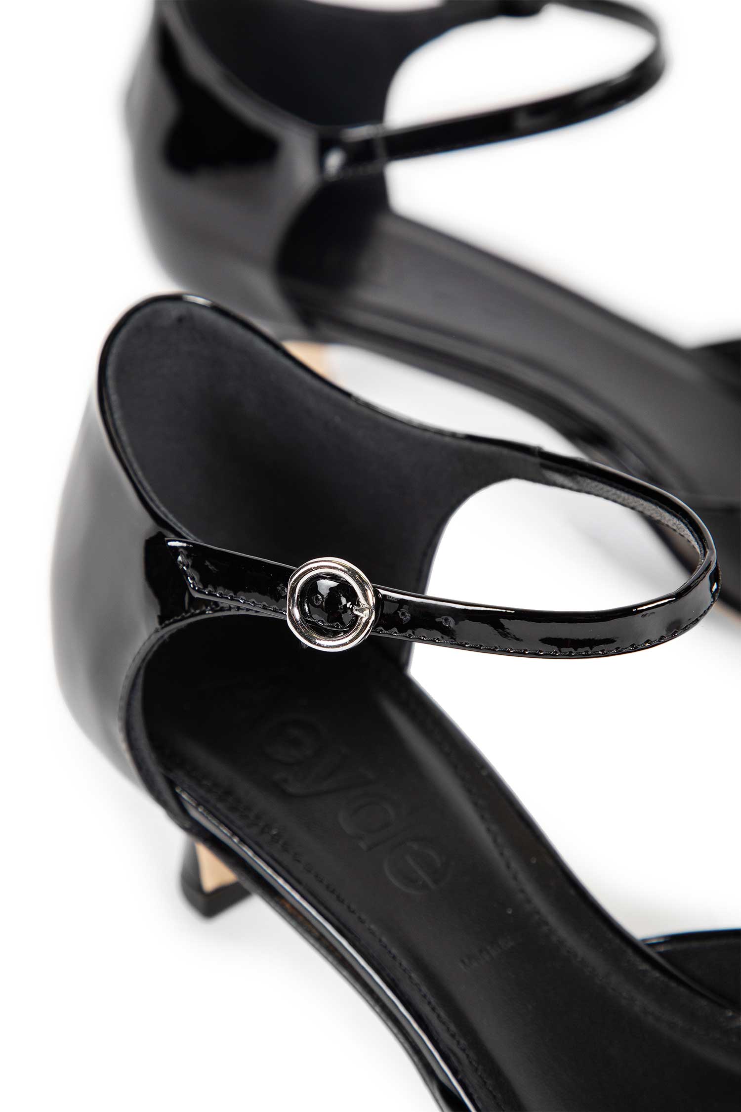 Tillie Patent Calf Leather Kitten Pumps