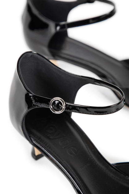 Tillie Patent Calf Leather Kitten Pumps