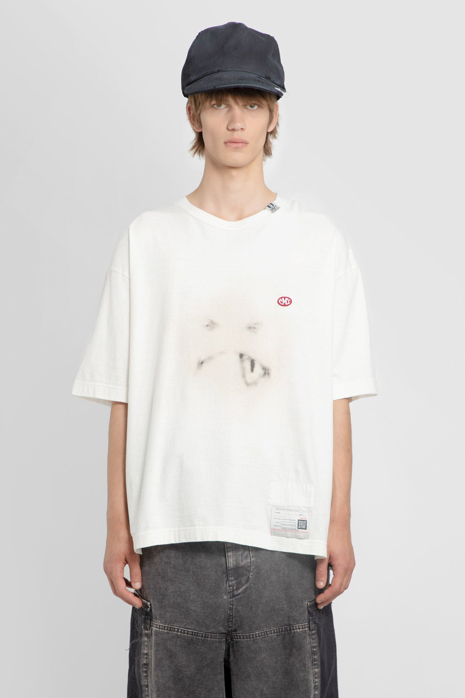 MAISON MIHARA YASUHIRO MAN WHITE T-SHIRTS - MAISON MIHARA YASUHIRO