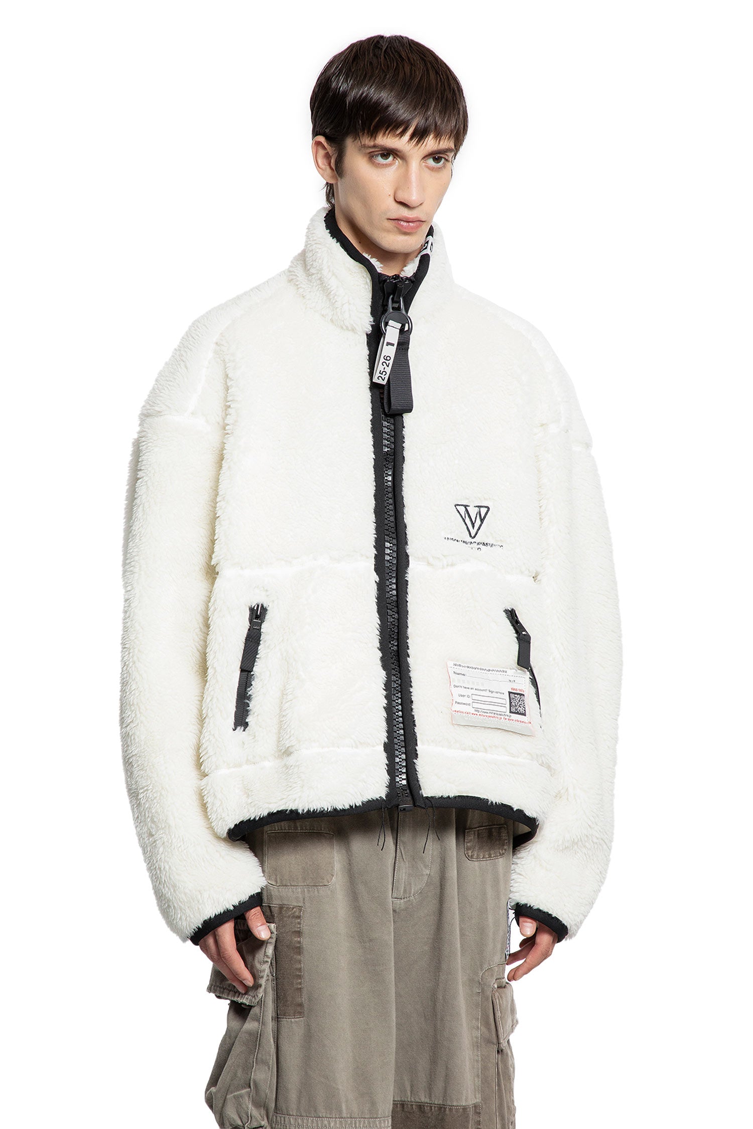 Amateur Sewn Boa Fleece Jacket