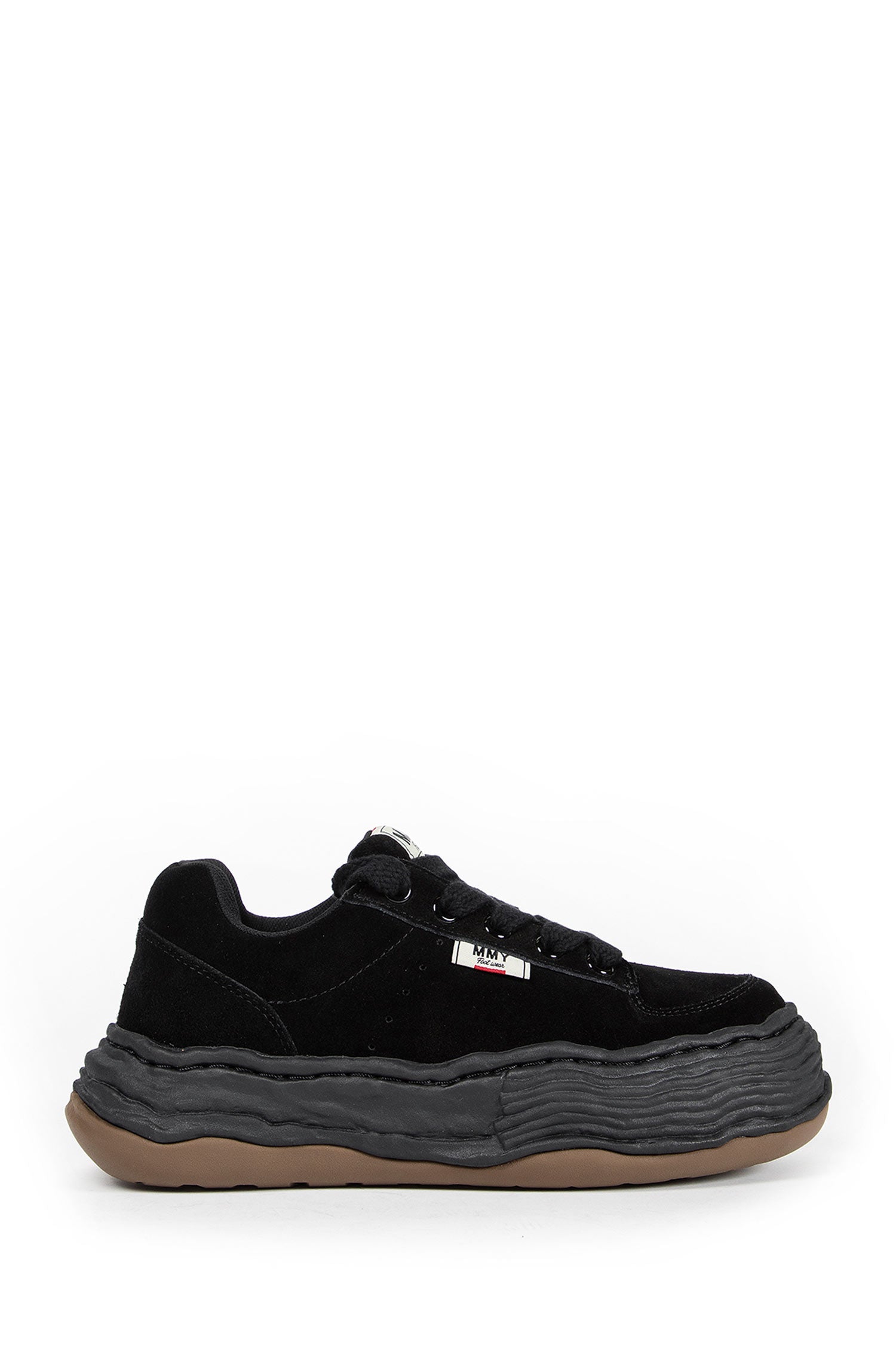 MAISON MIHARA YASUHIRO MAN BLACK SNEAKERS