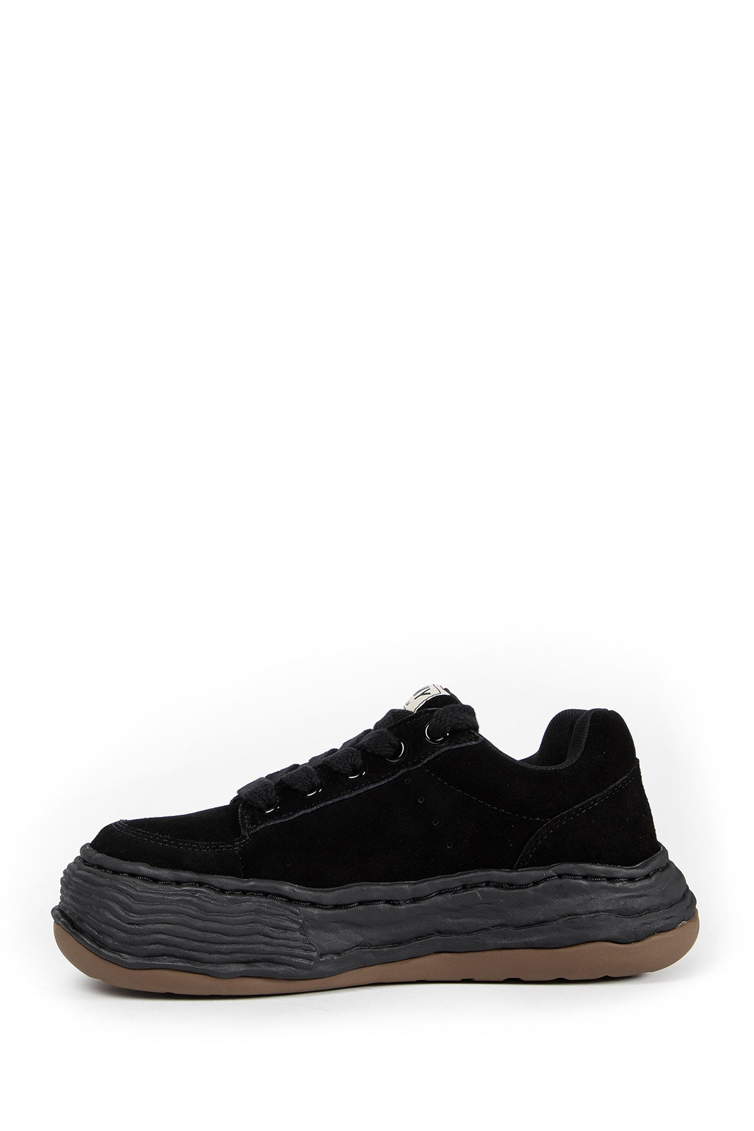 MAISON MIHARA YASUHIRO MAN BLACK SNEAKERS