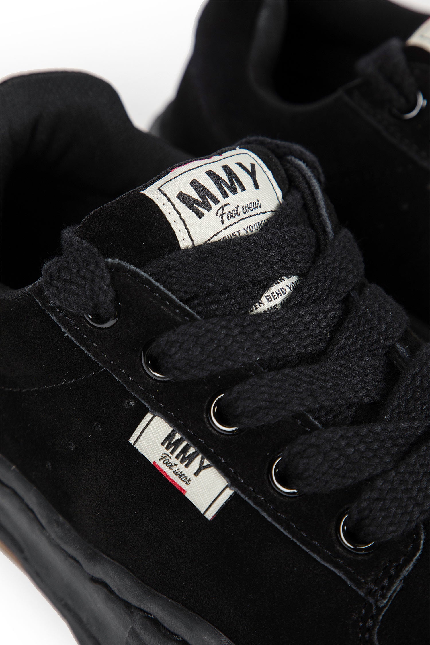 MAISON MIHARA YASUHIRO MAN BLACK SNEAKERS