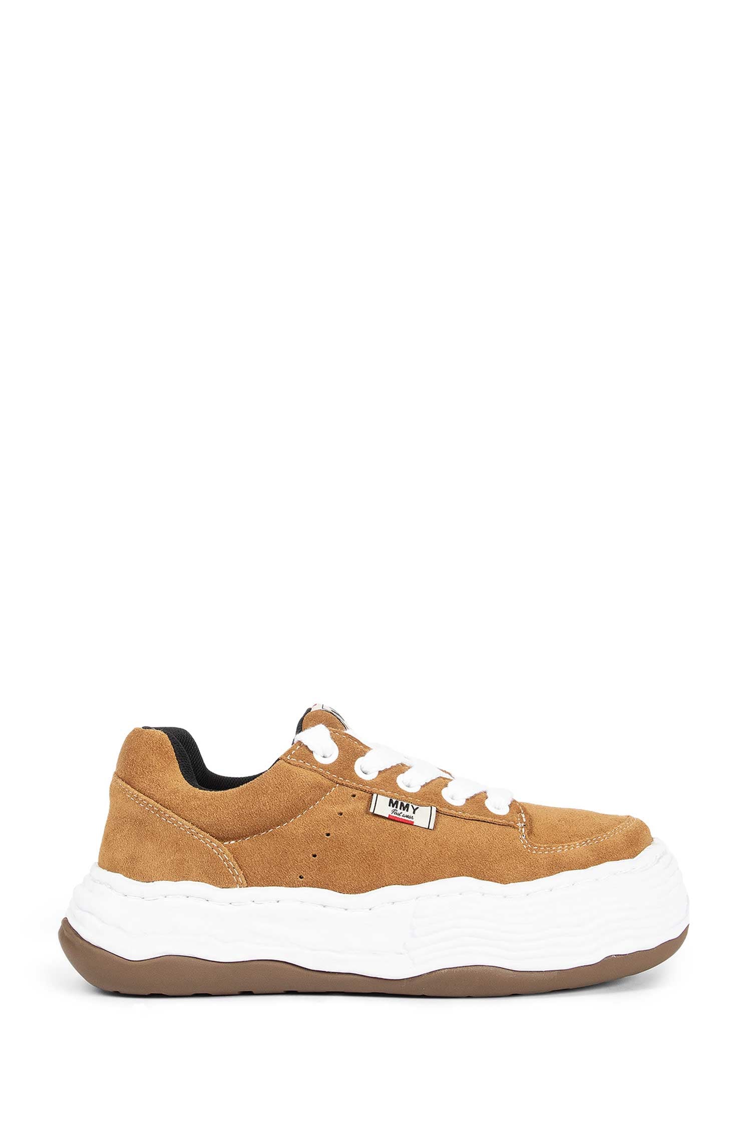 MAISON MIHARA YASUHIRO MAN BROWN SNEAKERS