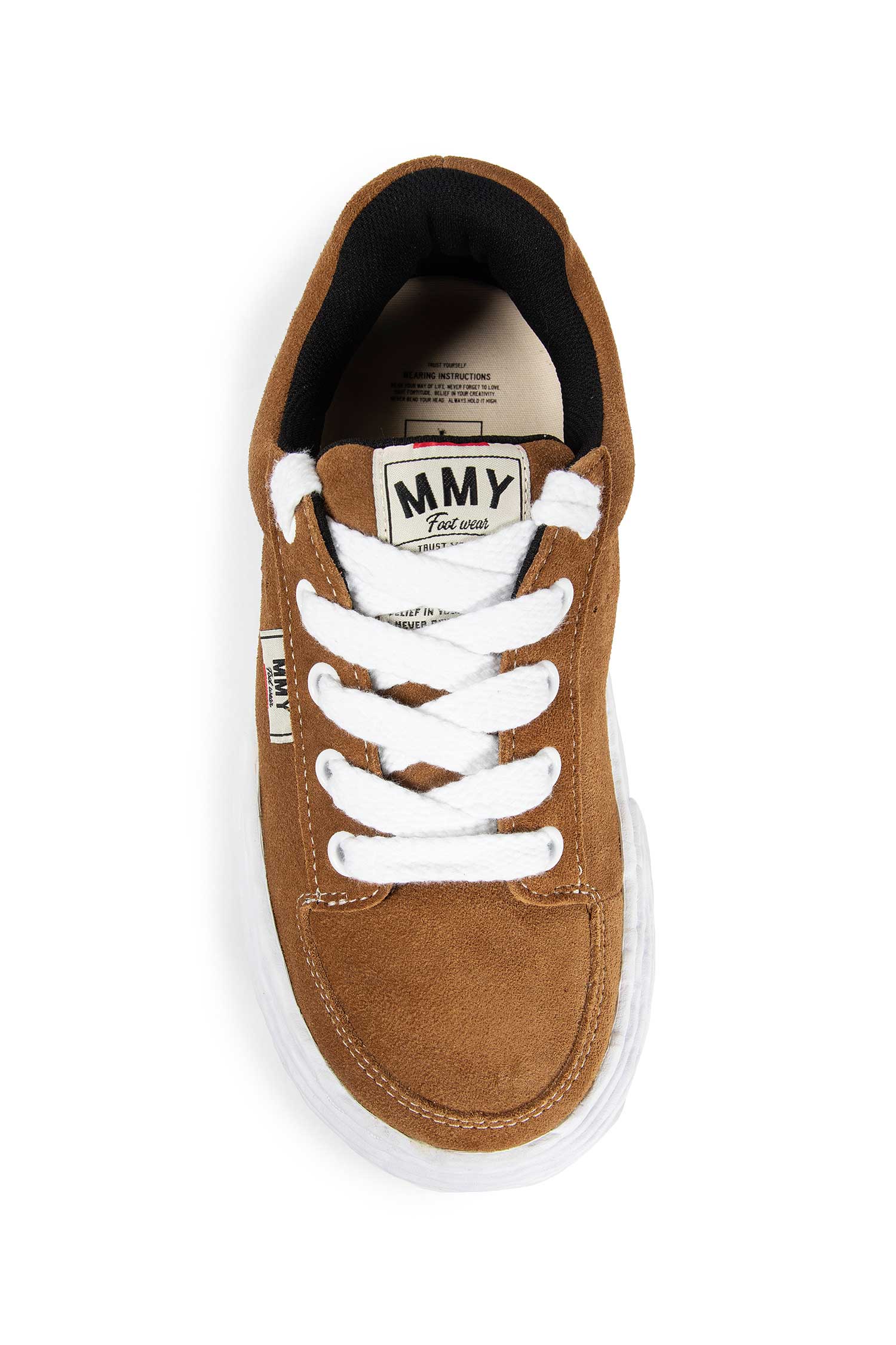 MAISON MIHARA YASUHIRO MAN BROWN SNEAKERS