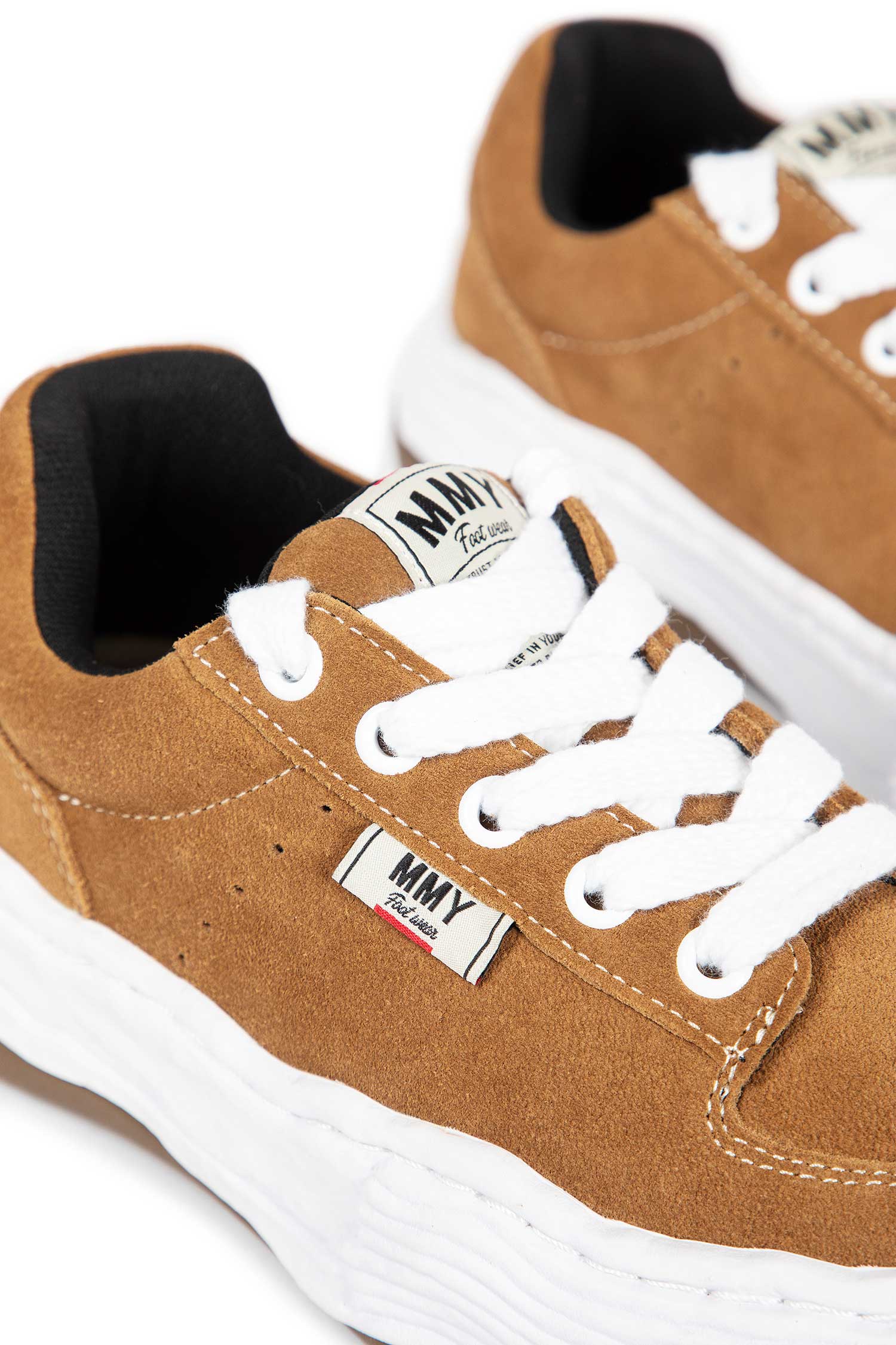 MAISON MIHARA YASUHIRO MAN BROWN SNEAKERS