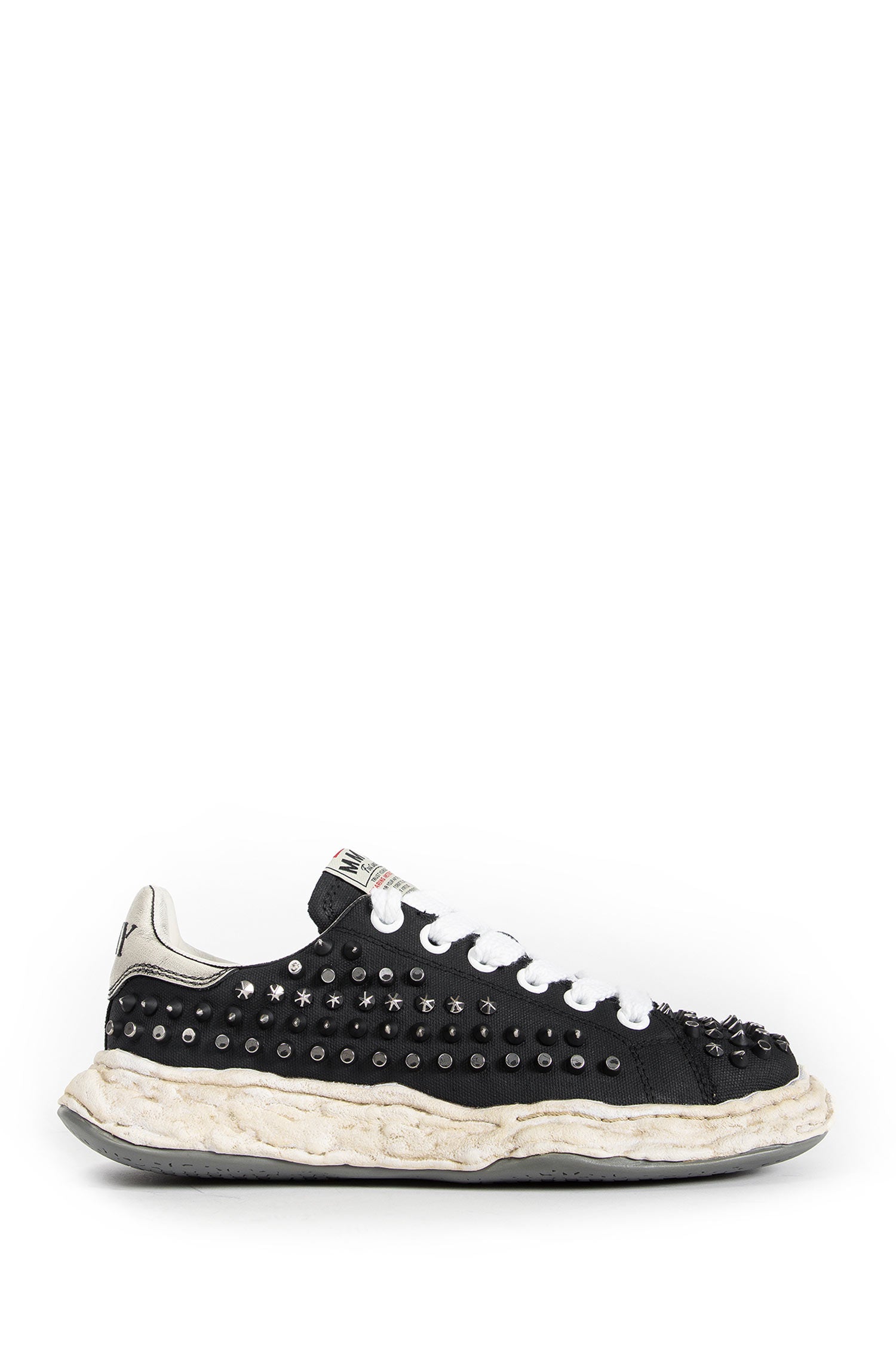 MAISON MIHARA YASUHIRO MAN BLACK SNEAKERS